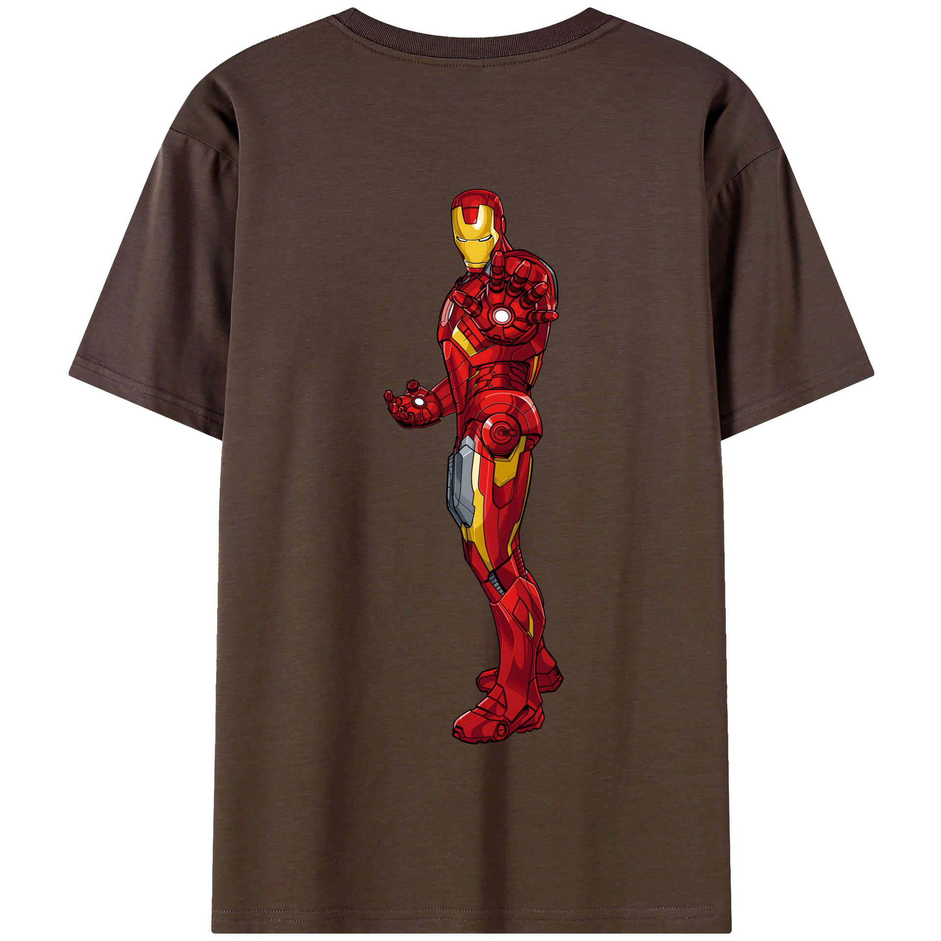 （画像用） アベンジャーズ The Avengers 綿100％半袖Tシャツ（背面プリント）