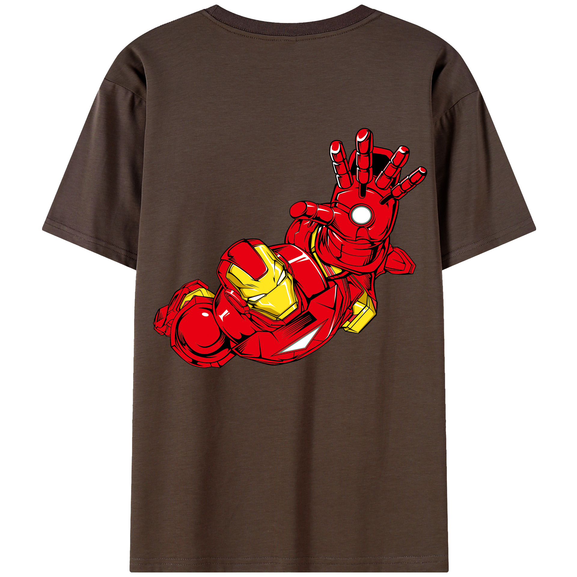 （画像用） アベンジャーズ The Avengers 綿100％半袖Tシャツ（背面プリント）