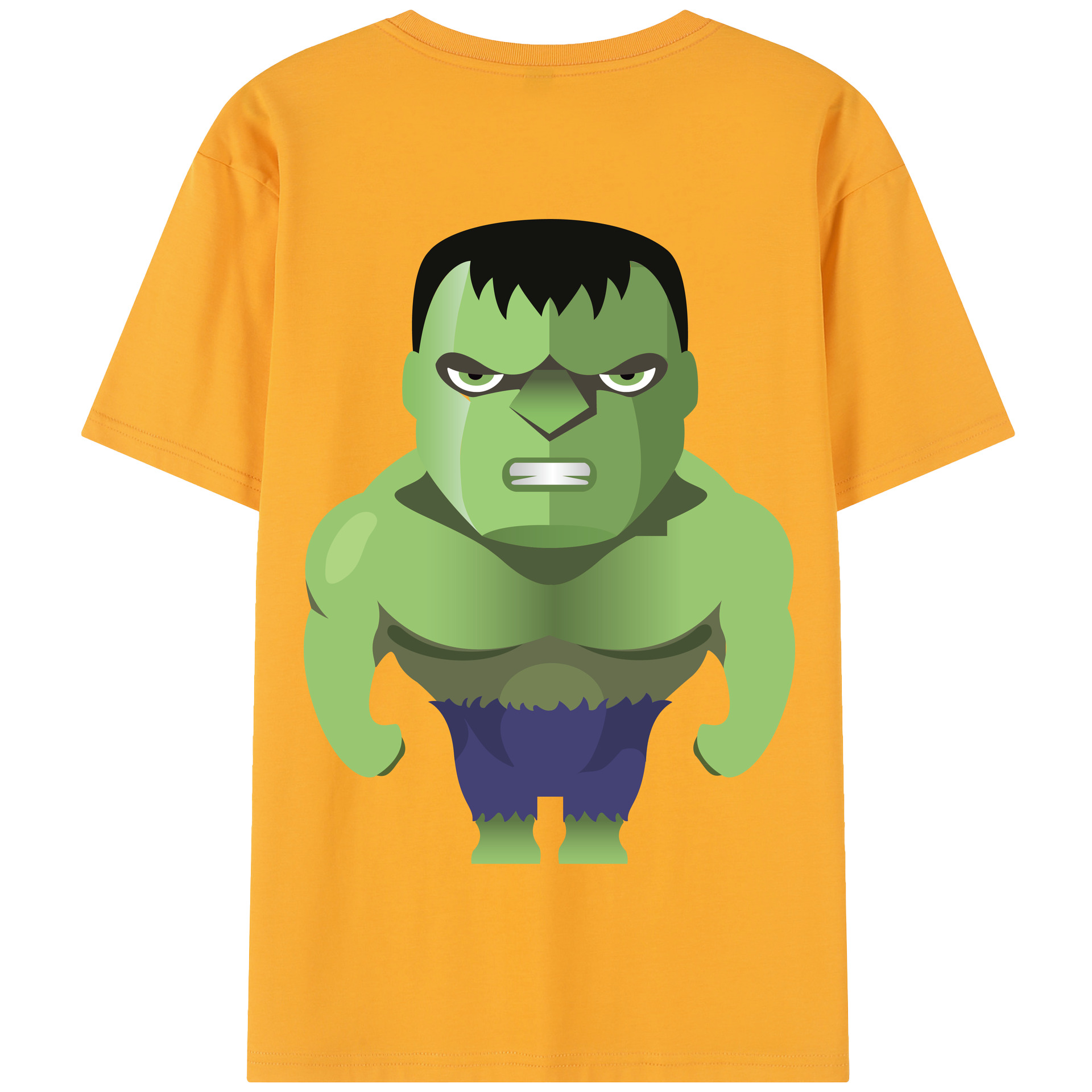 （画像用） アベンジャーズ The Avengers 綿100％半袖Tシャツ（背面プリント）