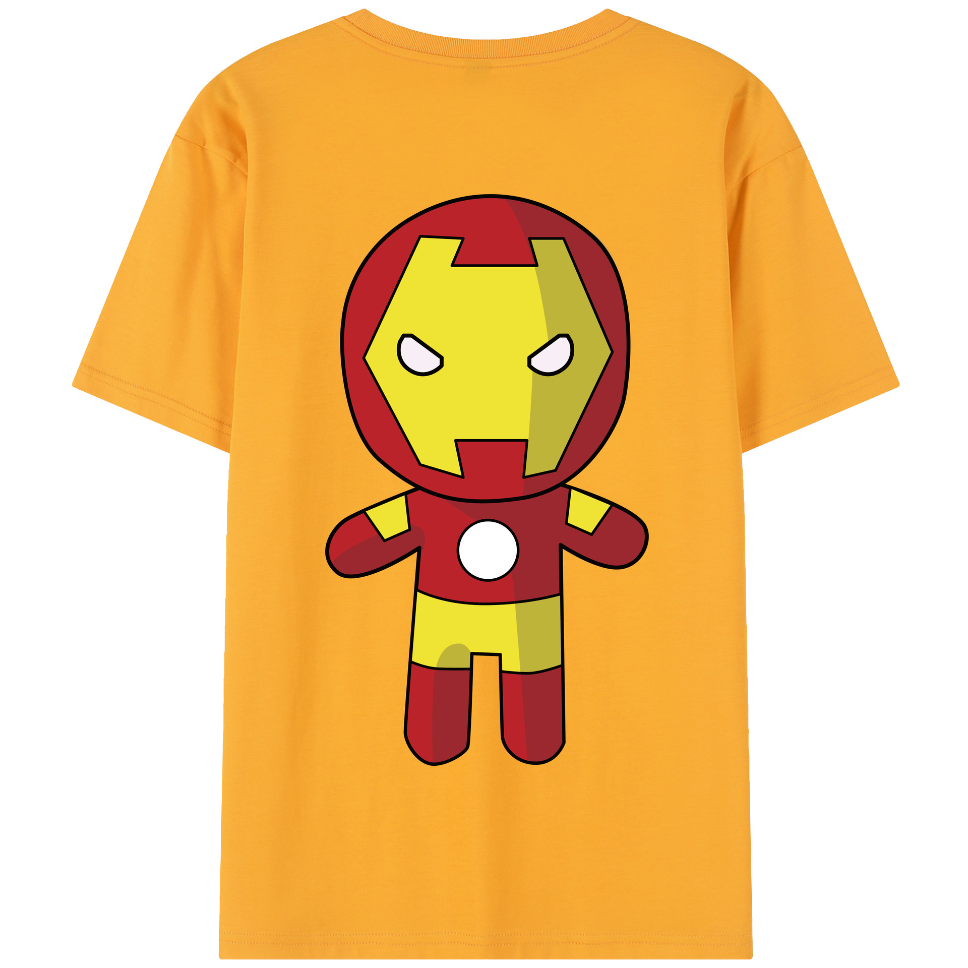（画像用） アベンジャーズ The Avengers 綿100％半袖Tシャツ（背面プリント）