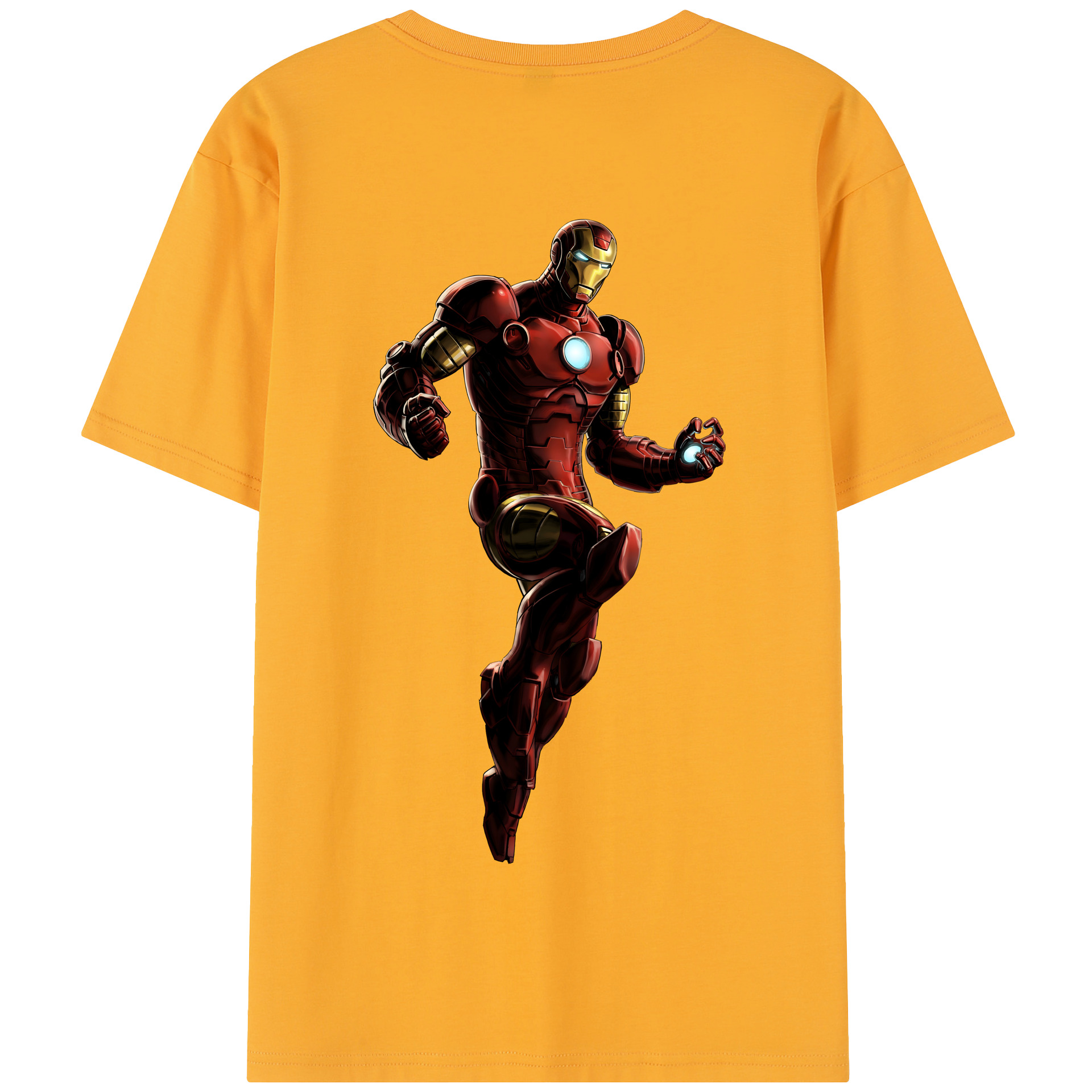 （画像用） アベンジャーズ The Avengers 綿100％半袖Tシャツ（背面プリント）