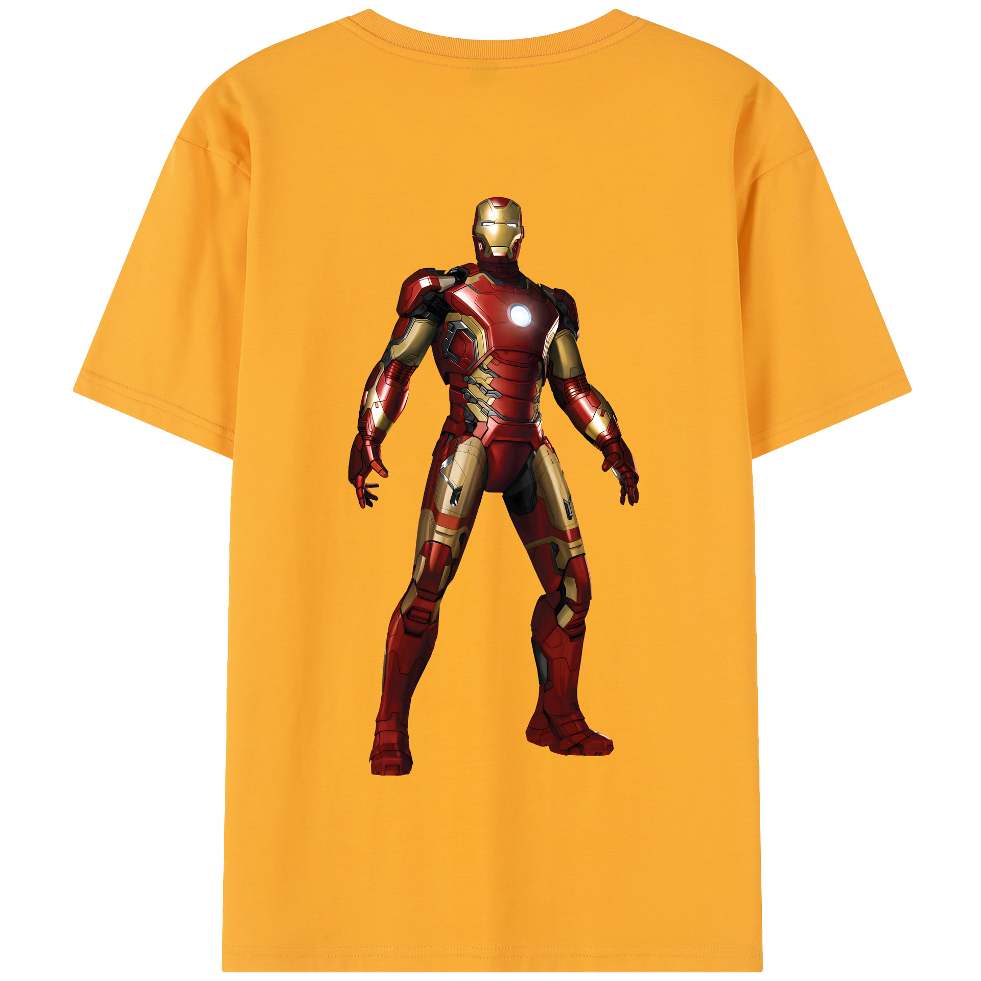 （画像用） アベンジャーズ The Avengers 綿100％半袖Tシャツ（背面プリント）