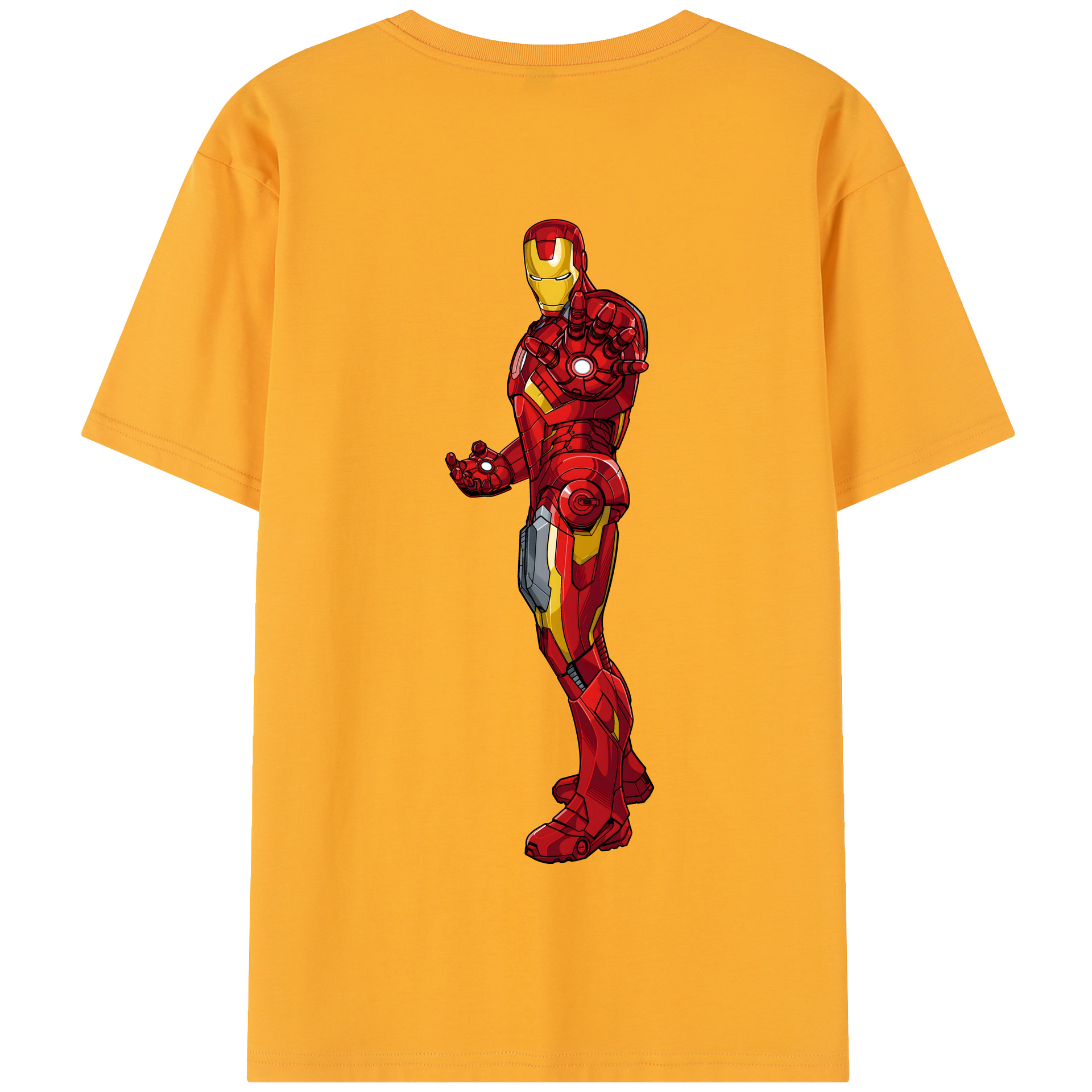 （画像用） アベンジャーズ The Avengers 綿100％半袖Tシャツ（背面プリント）