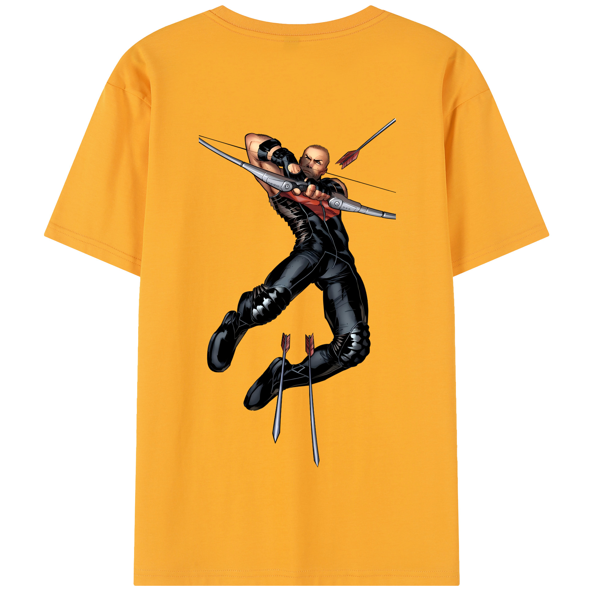 （画像用） アベンジャーズ The Avengers 綿100％半袖Tシャツ（背面プリント）