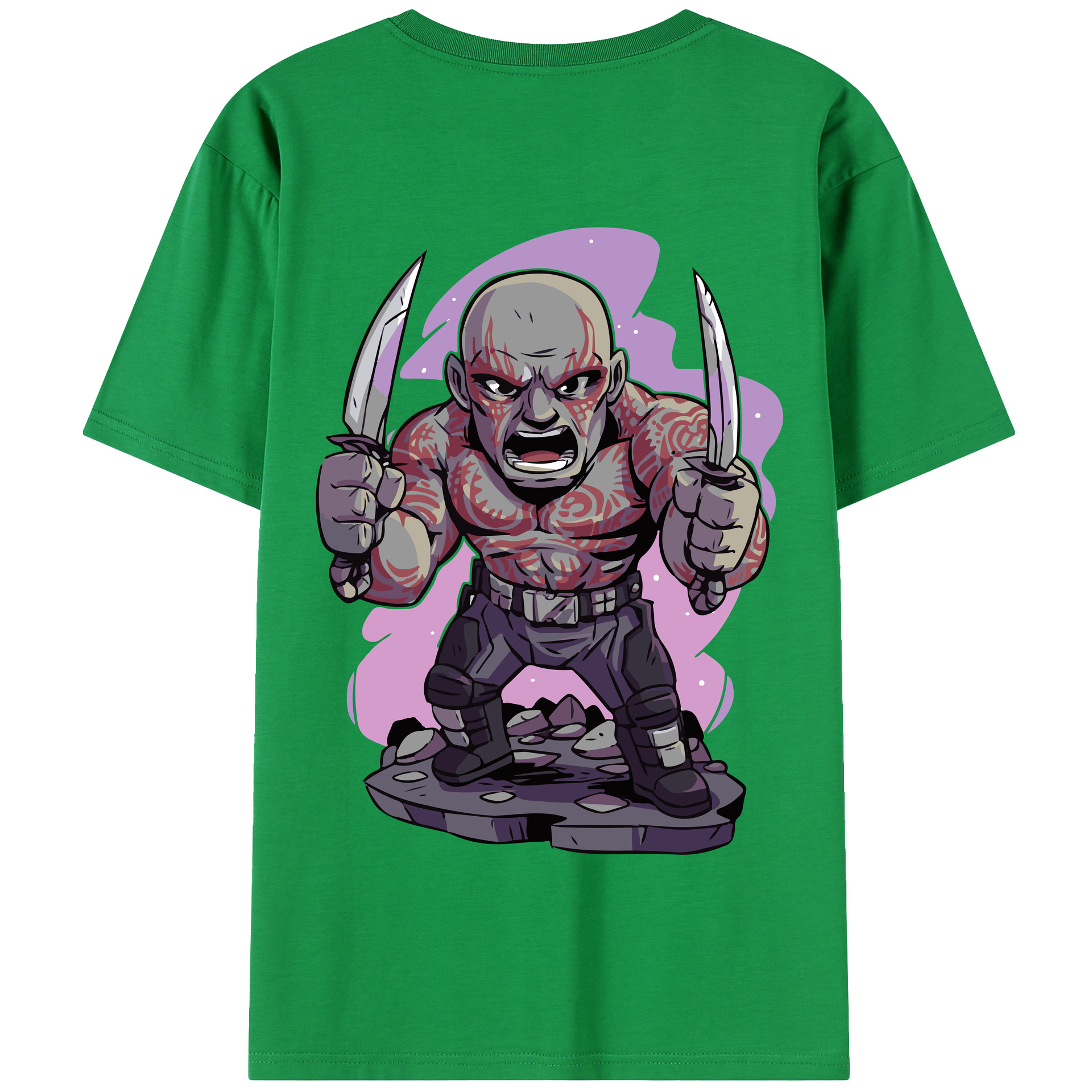 （画像用） アベンジャーズ The Avengers 綿100％半袖Tシャツ（背面プリント）