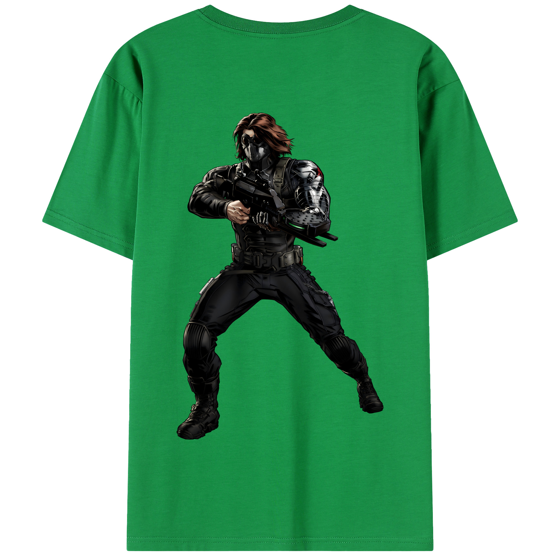 （画像用） アベンジャーズ The Avengers 綿100％半袖Tシャツ（背面プリント）