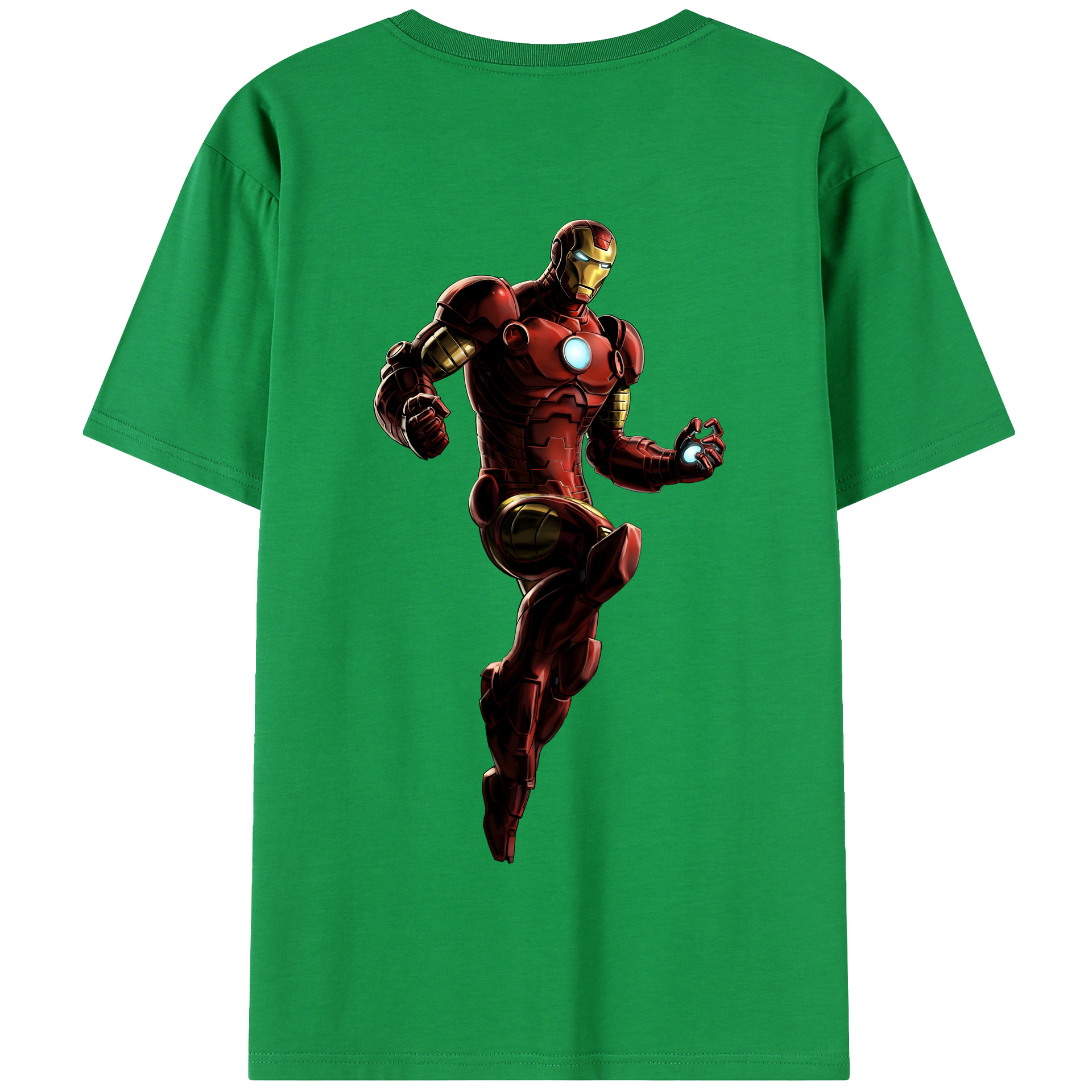 （画像用） アベンジャーズ The Avengers 綿100％半袖Tシャツ（背面プリント）