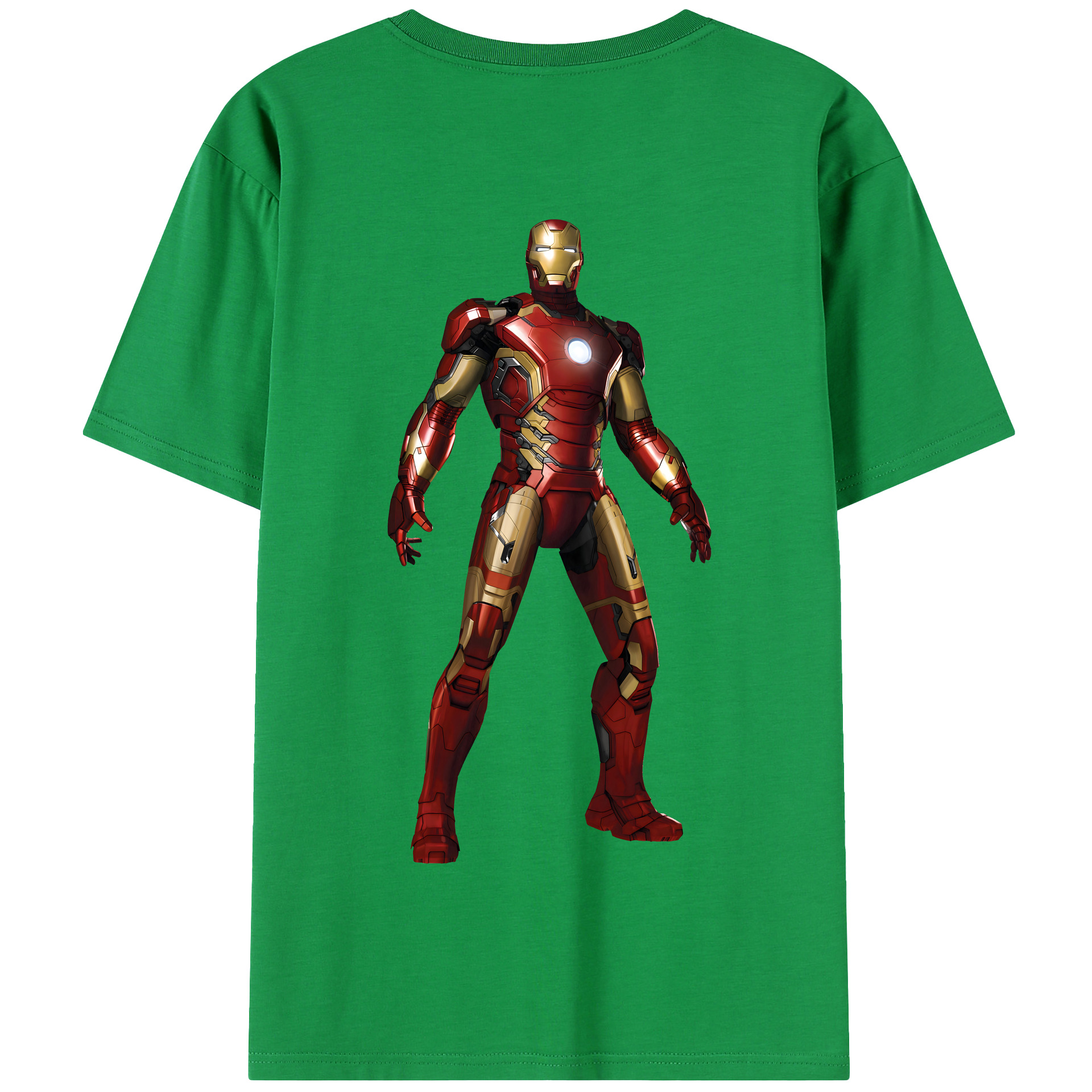（画像用） アベンジャーズ The Avengers 綿100％半袖Tシャツ（背面プリント）