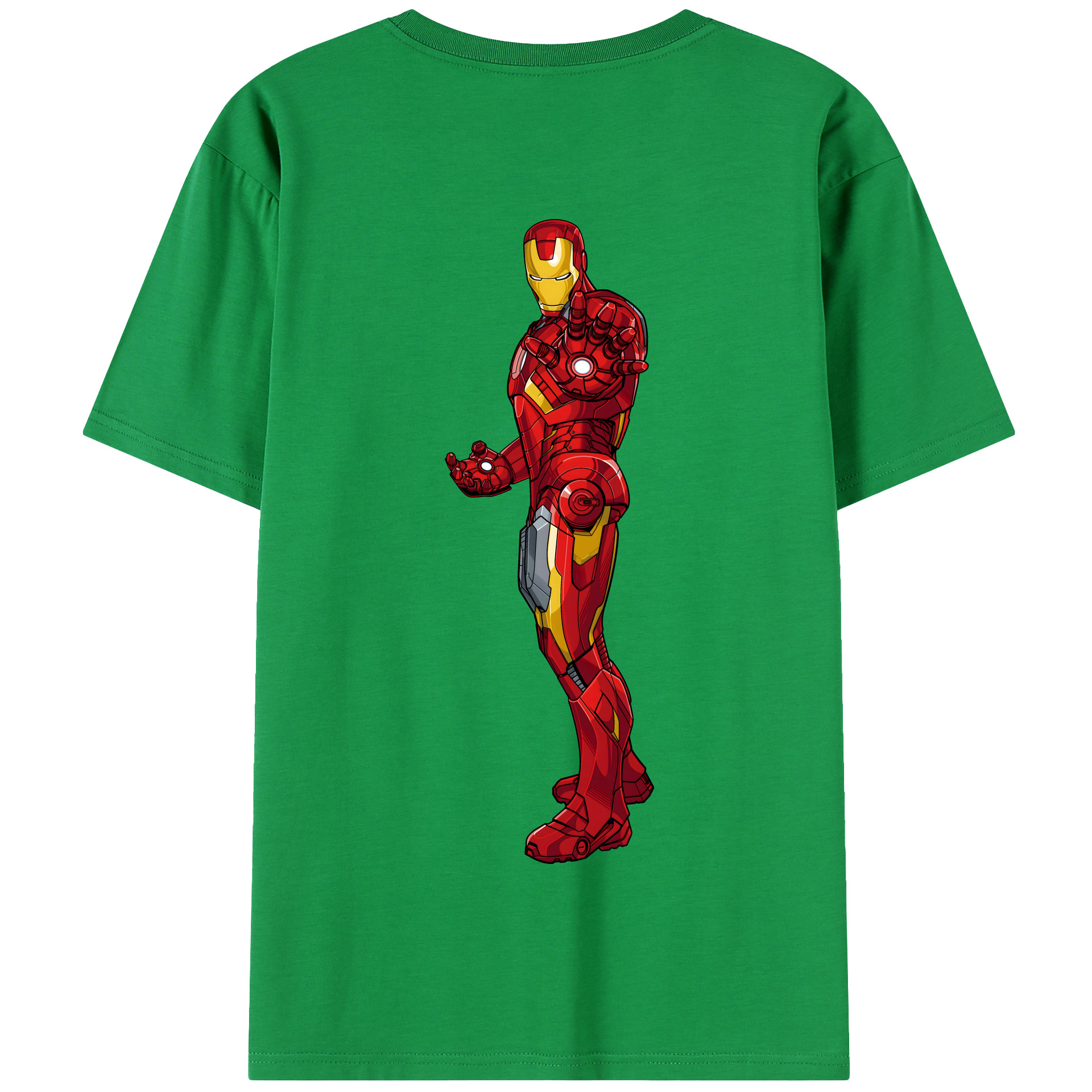 （画像用） アベンジャーズ The Avengers 綿100％半袖Tシャツ（背面プリント）
