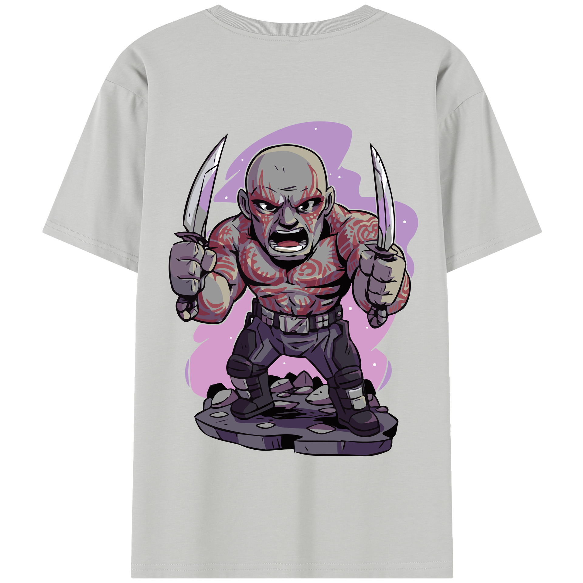 （画像用） アベンジャーズ The Avengers 綿100％半袖Tシャツ（背面プリント）
