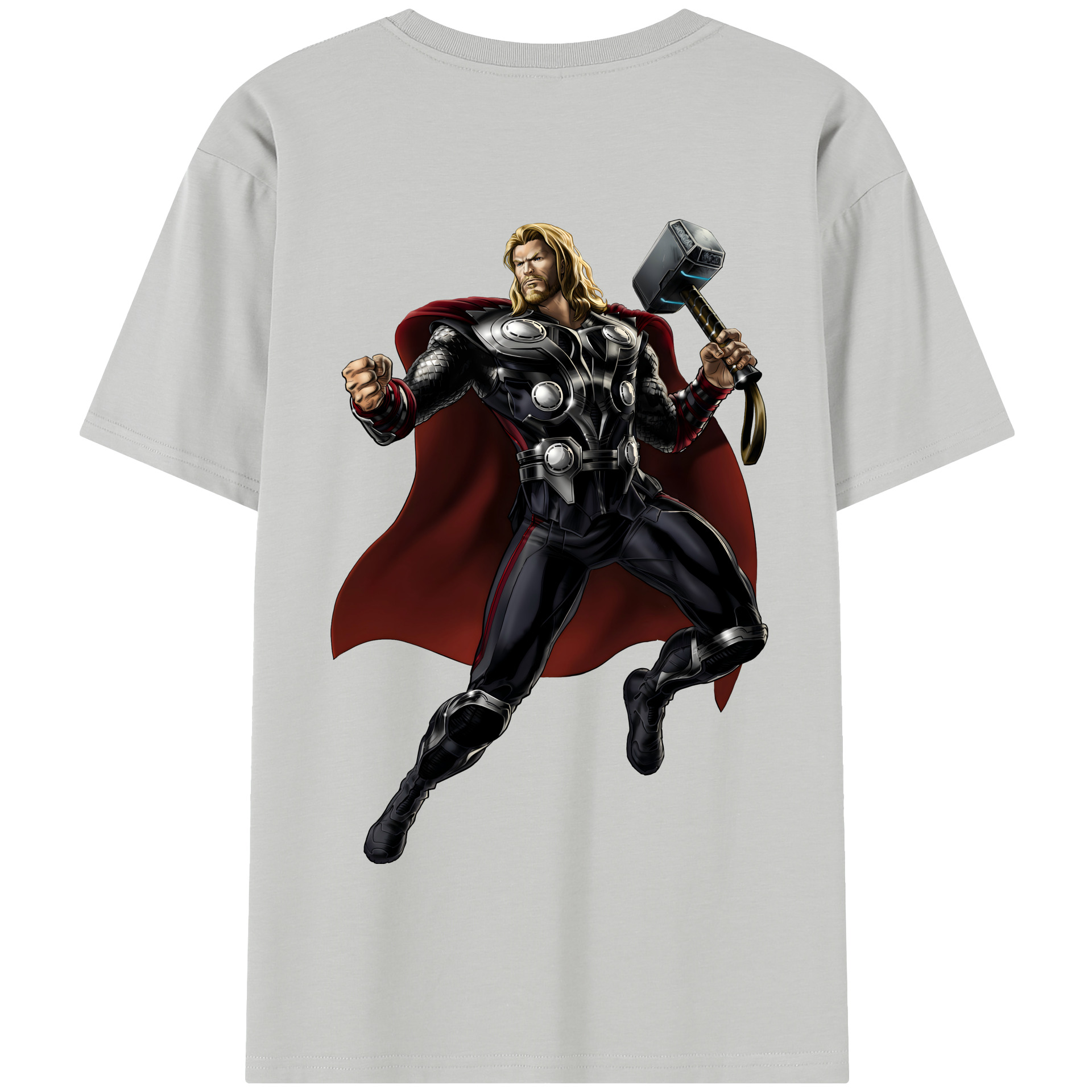 （画像用） アベンジャーズ The Avengers 綿100％半袖Tシャツ（背面プリント）