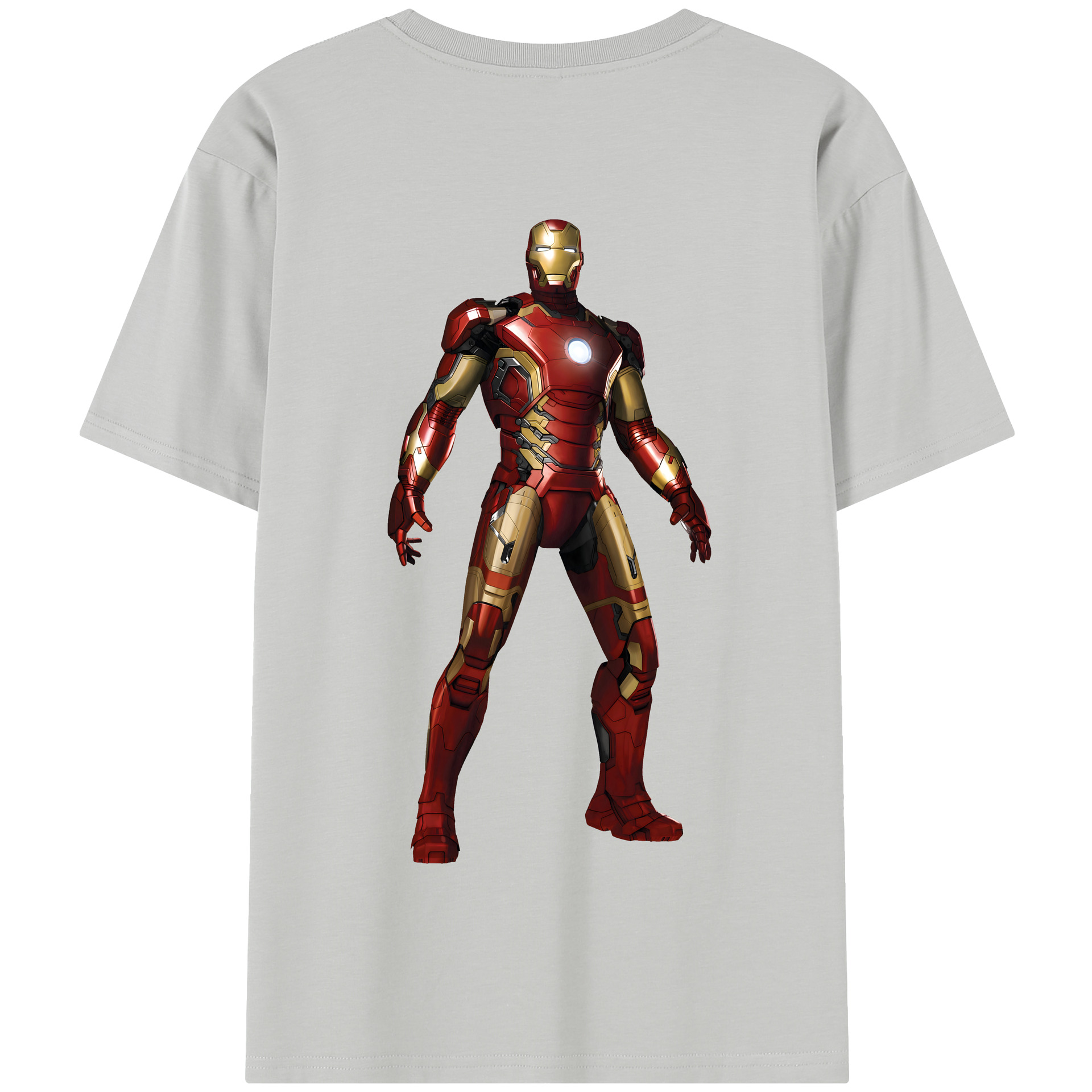 （画像用） アベンジャーズ The Avengers 綿100％半袖Tシャツ（背面プリント）