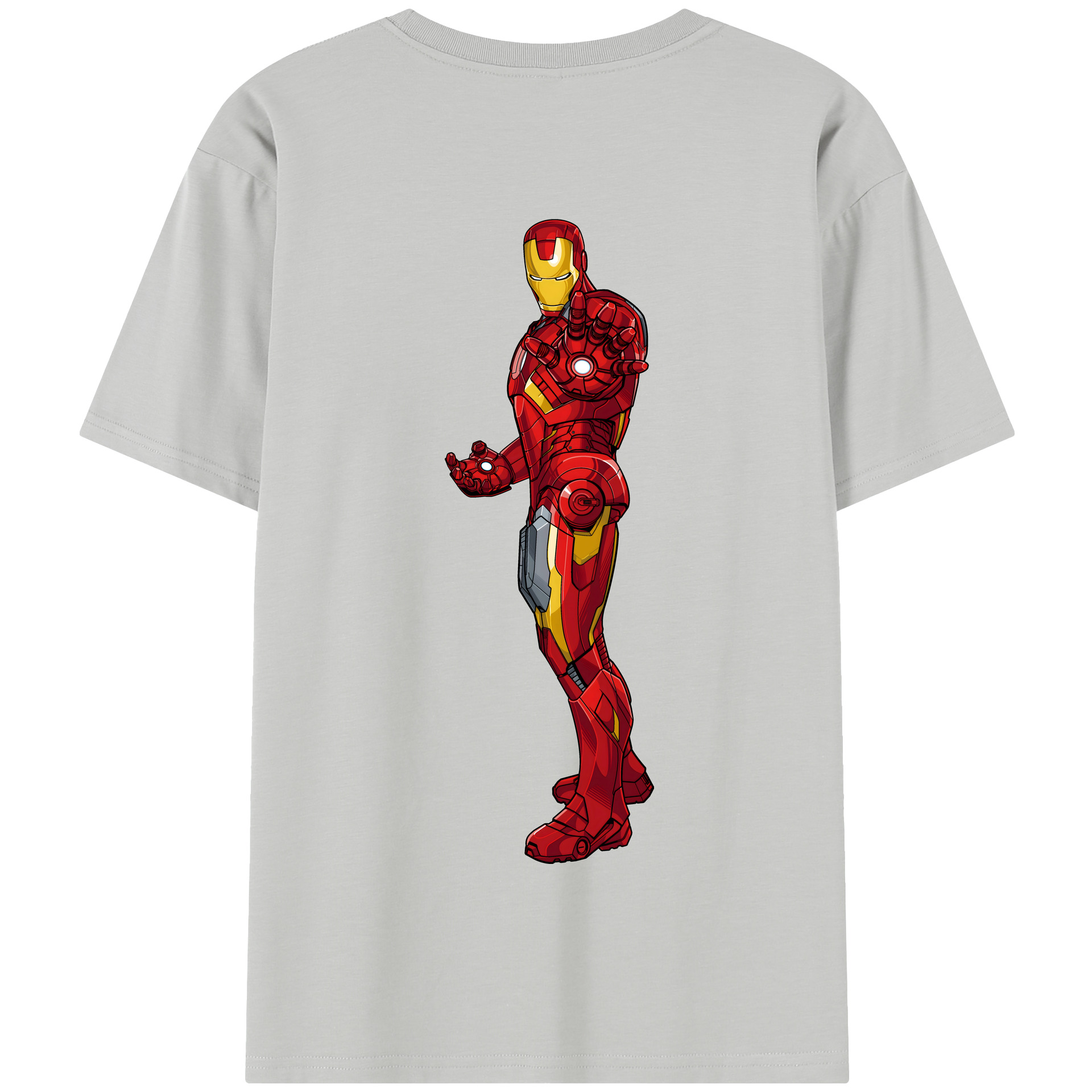 （画像用） アベンジャーズ The Avengers 綿100％半袖Tシャツ（背面プリント）