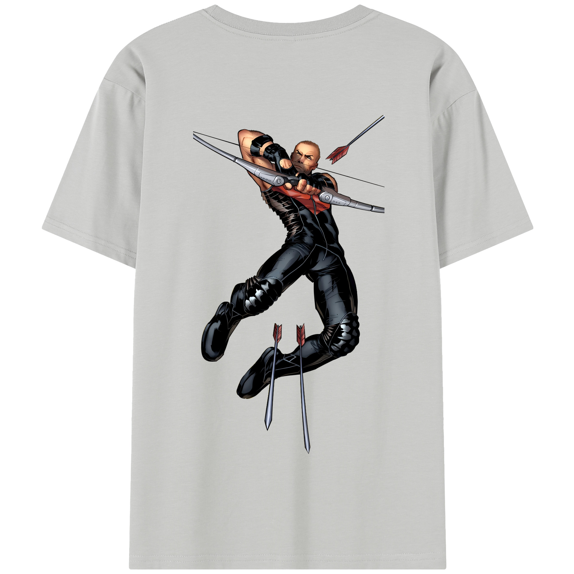 （画像用） アベンジャーズ The Avengers 綿100％半袖Tシャツ（背面プリント）