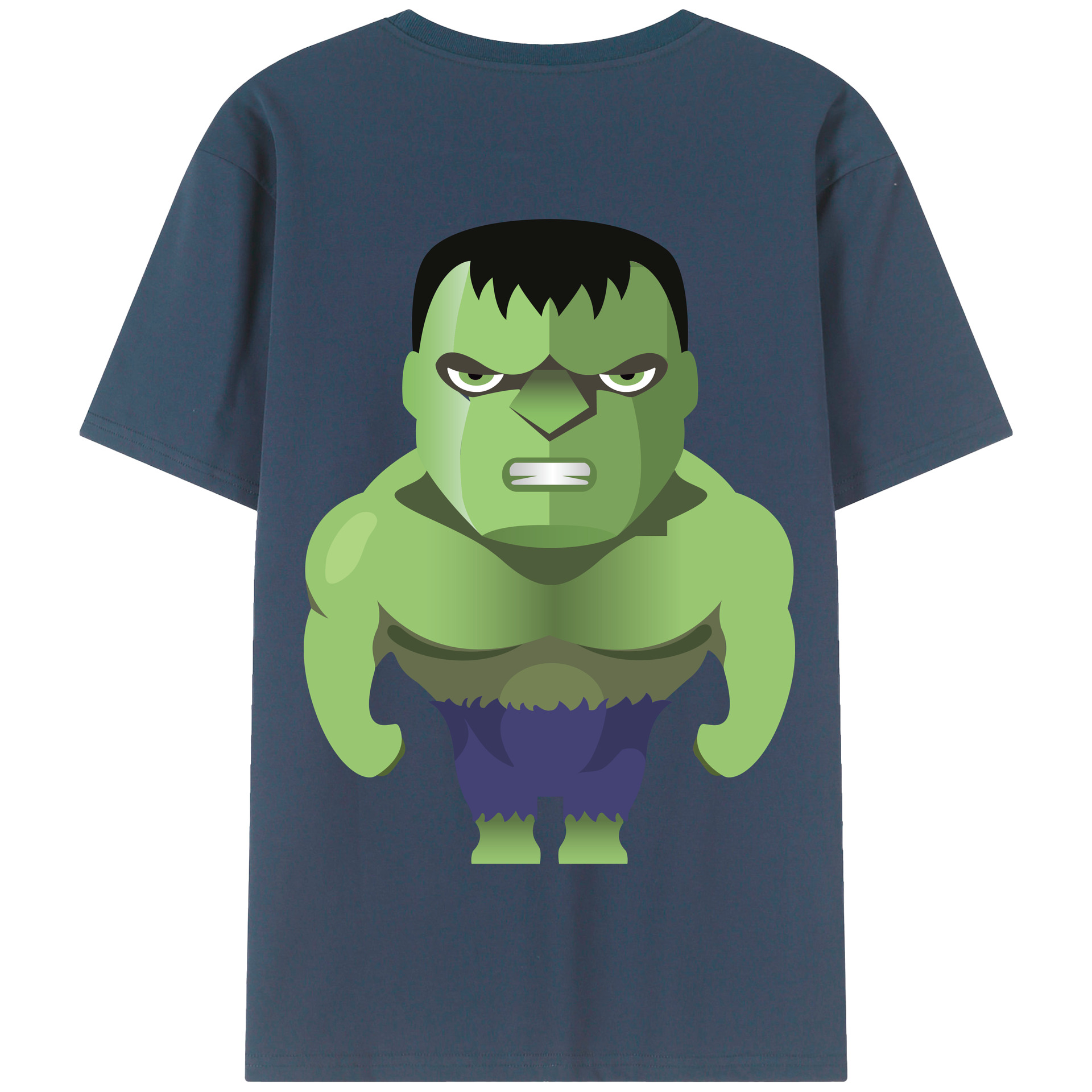 （画像用） アベンジャーズ The Avengers 綿100％半袖Tシャツ（背面プリント）