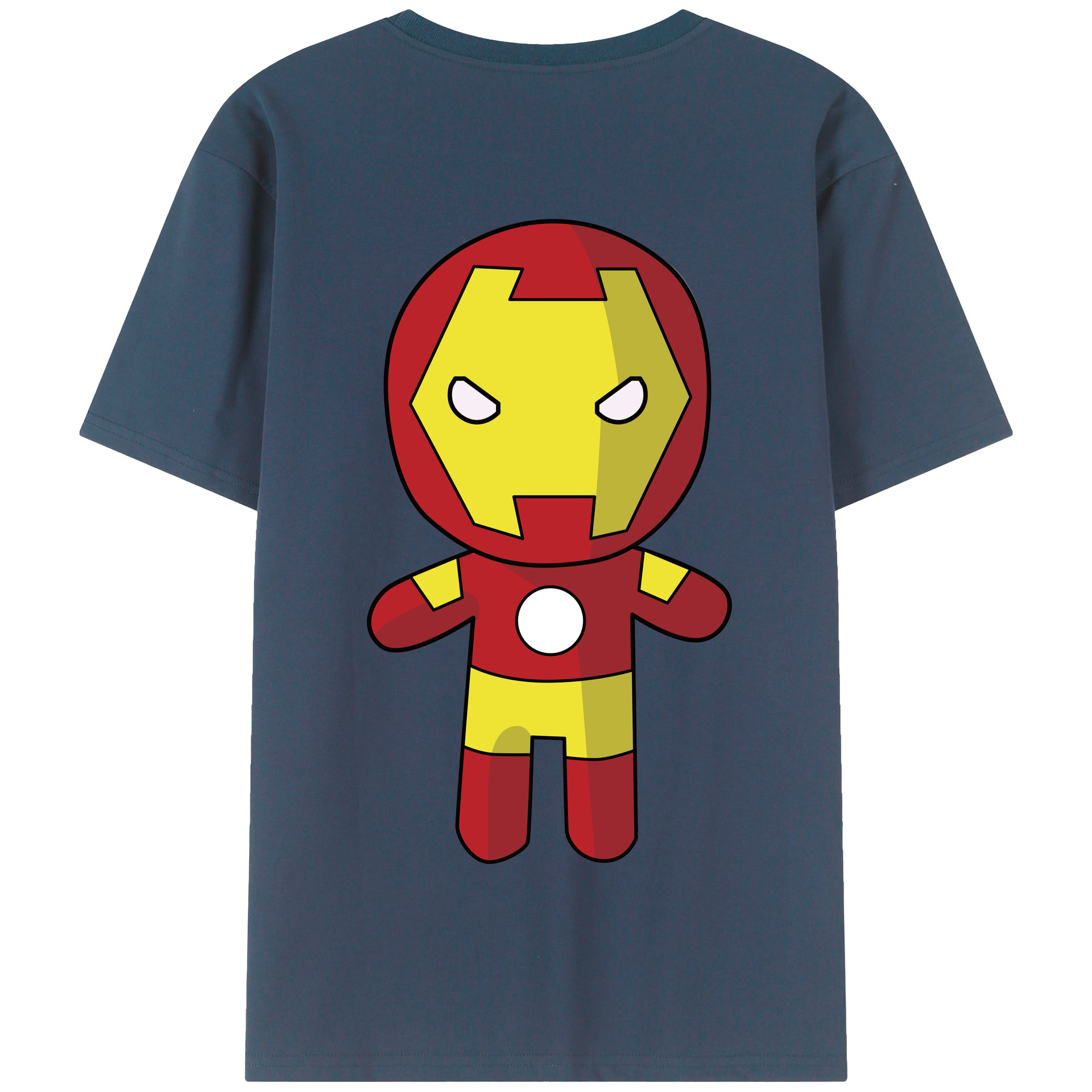 （画像用） アベンジャーズ The Avengers 綿100％半袖Tシャツ（背面プリント）
