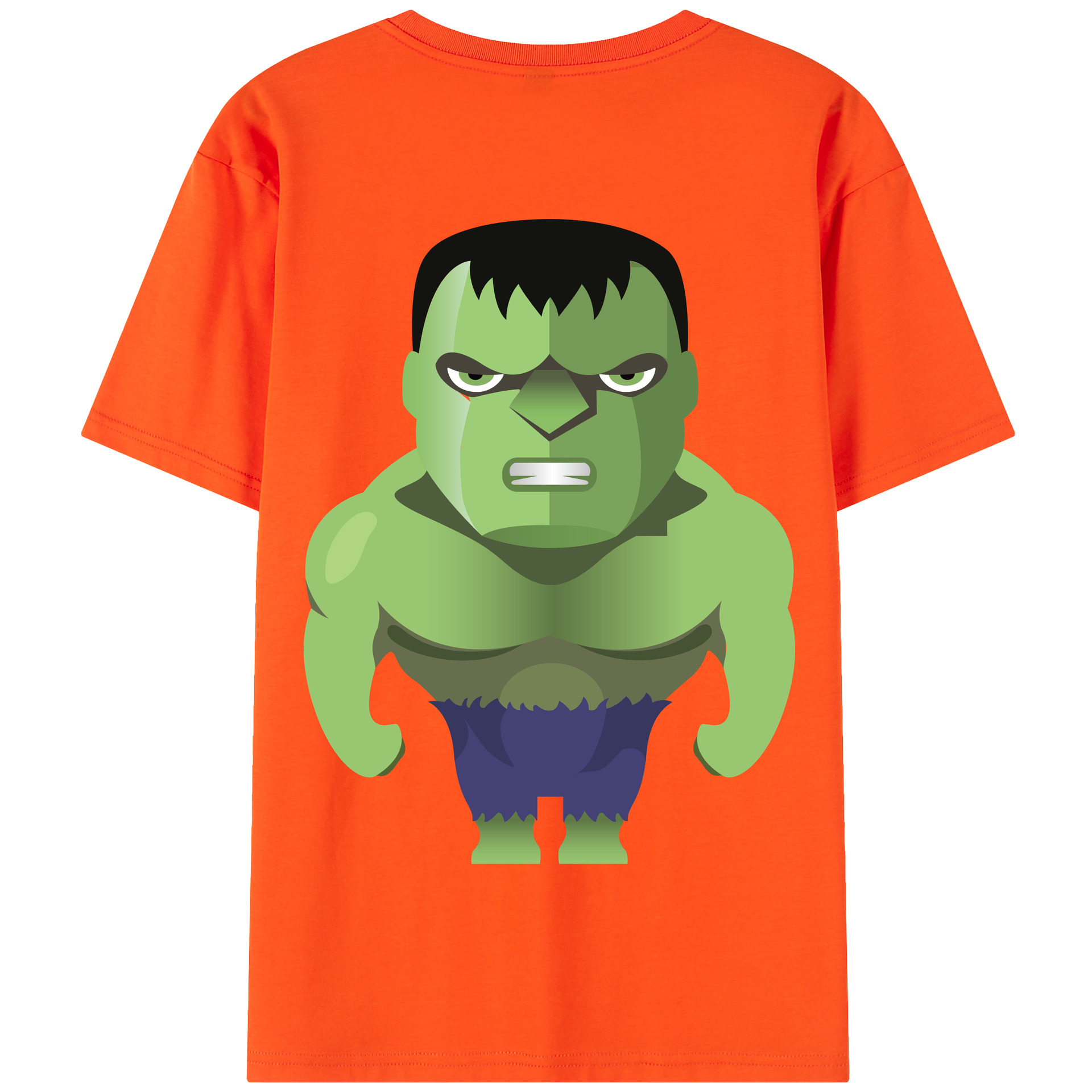 （画像用） アベンジャーズ The Avengers 綿100％半袖Tシャツ（背面プリント）