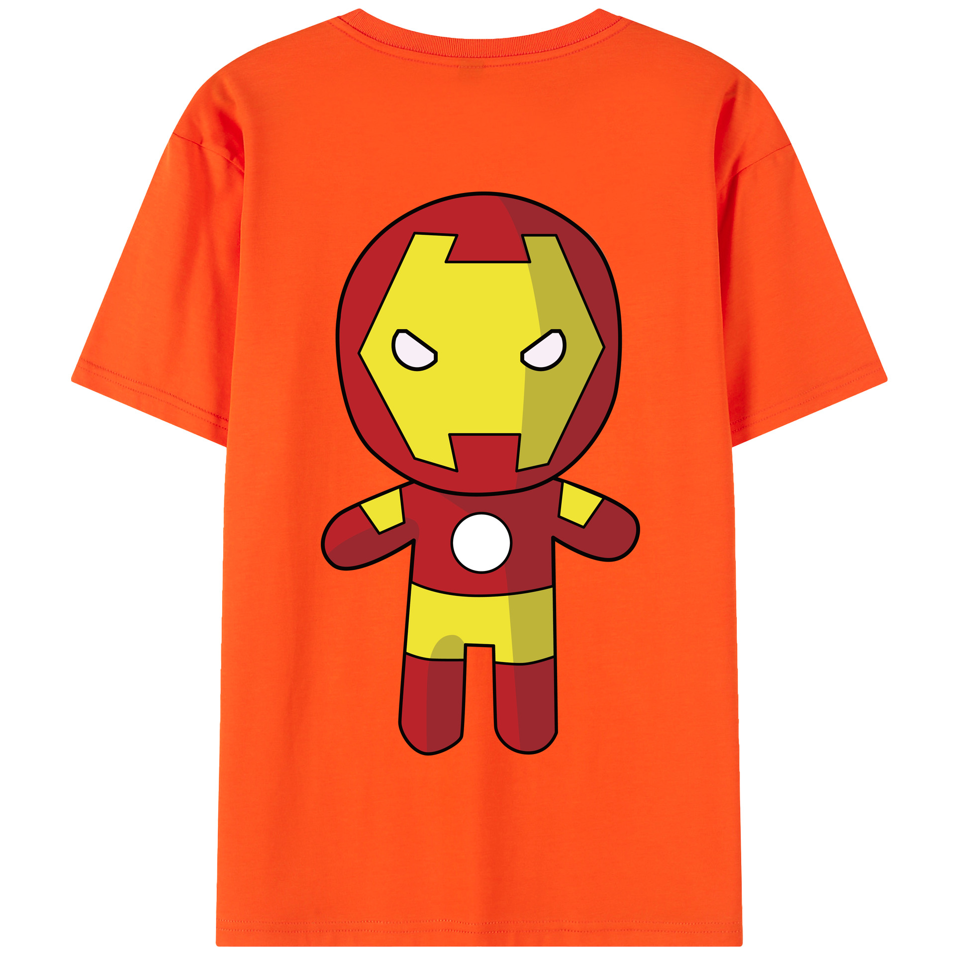 （画像用） アベンジャーズ The Avengers 綿100％半袖Tシャツ（背面プリント）
