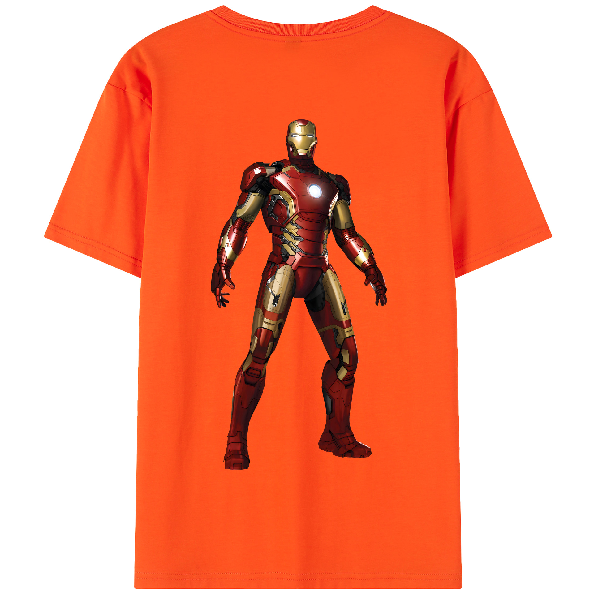 （画像用） アベンジャーズ The Avengers 綿100％半袖Tシャツ（背面プリント）