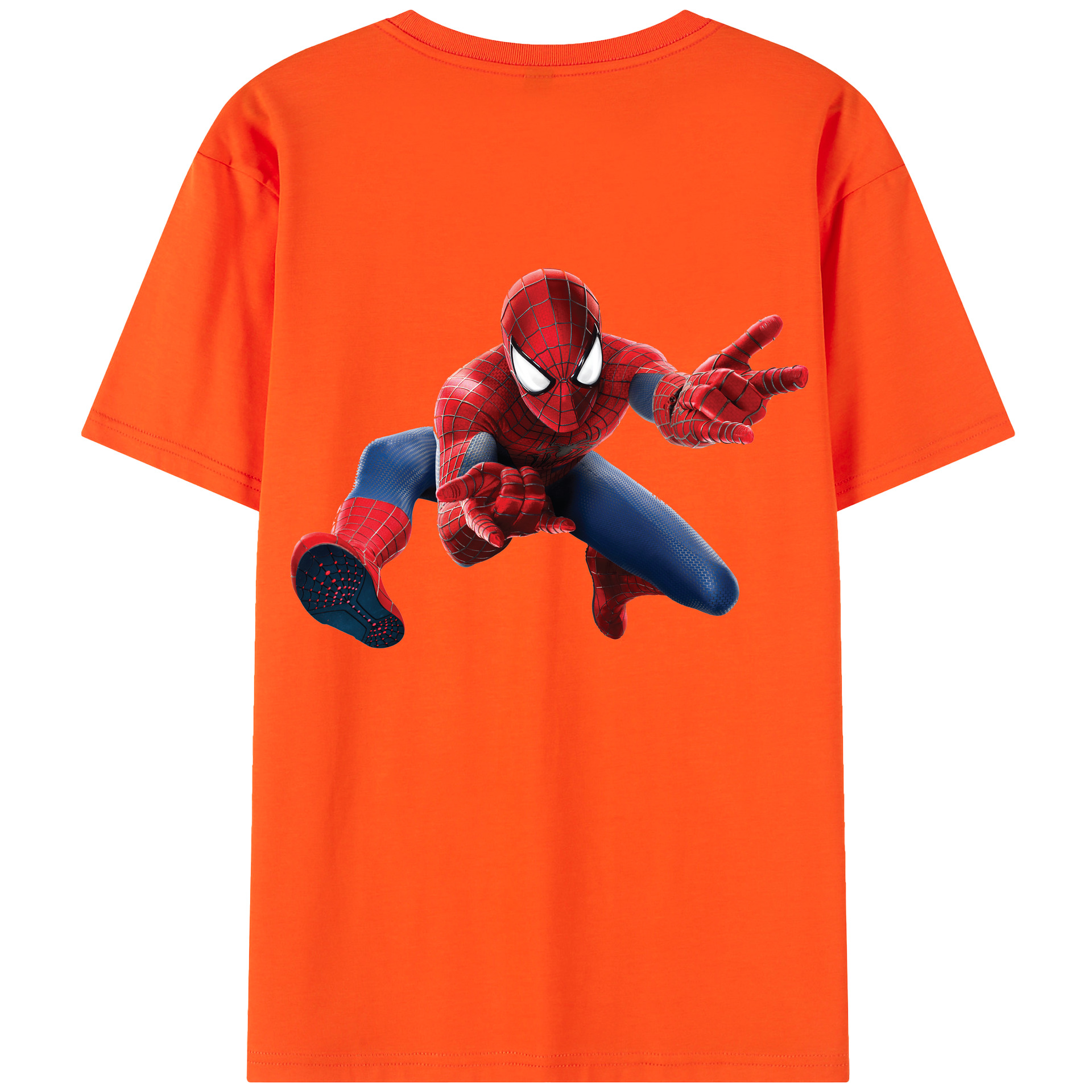 （画像用） アベンジャーズ The Avengers 綿100％半袖Tシャツ（背面プリント）