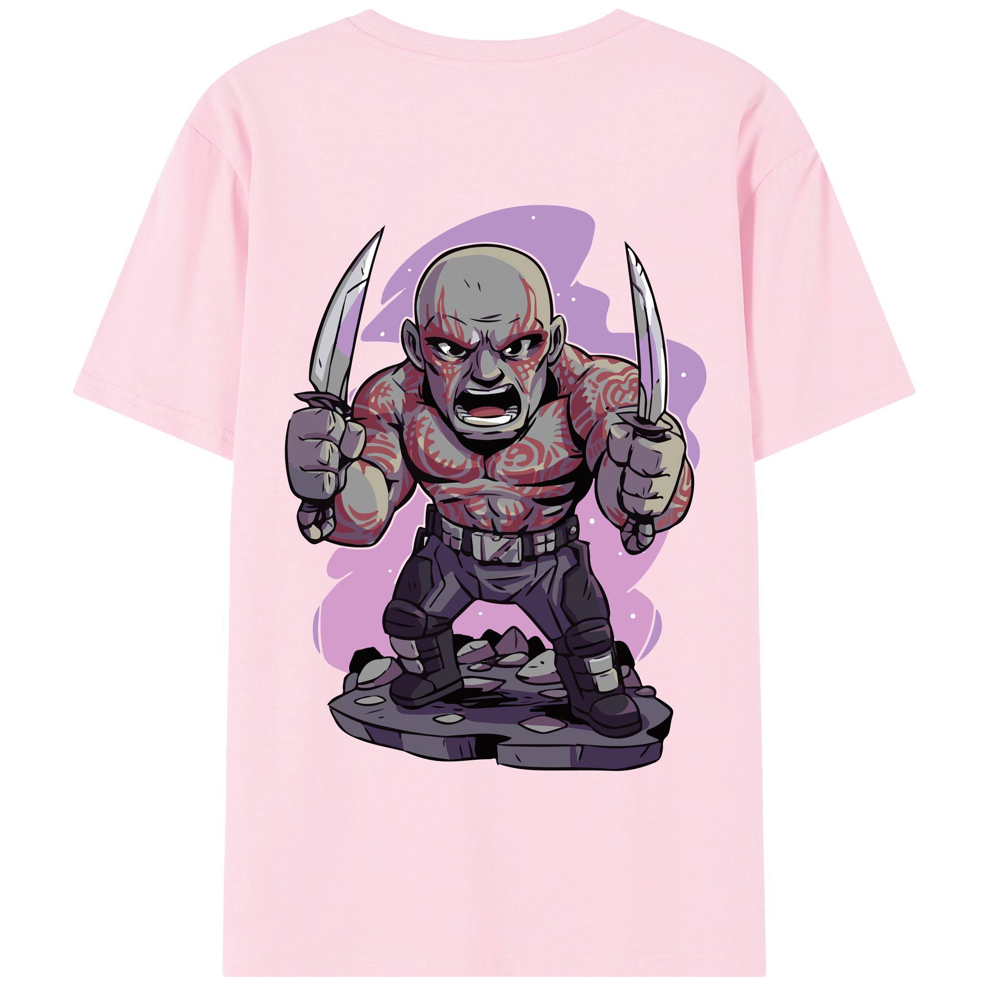 （画像用） アベンジャーズ The Avengers 綿100％半袖Tシャツ（背面プリント）