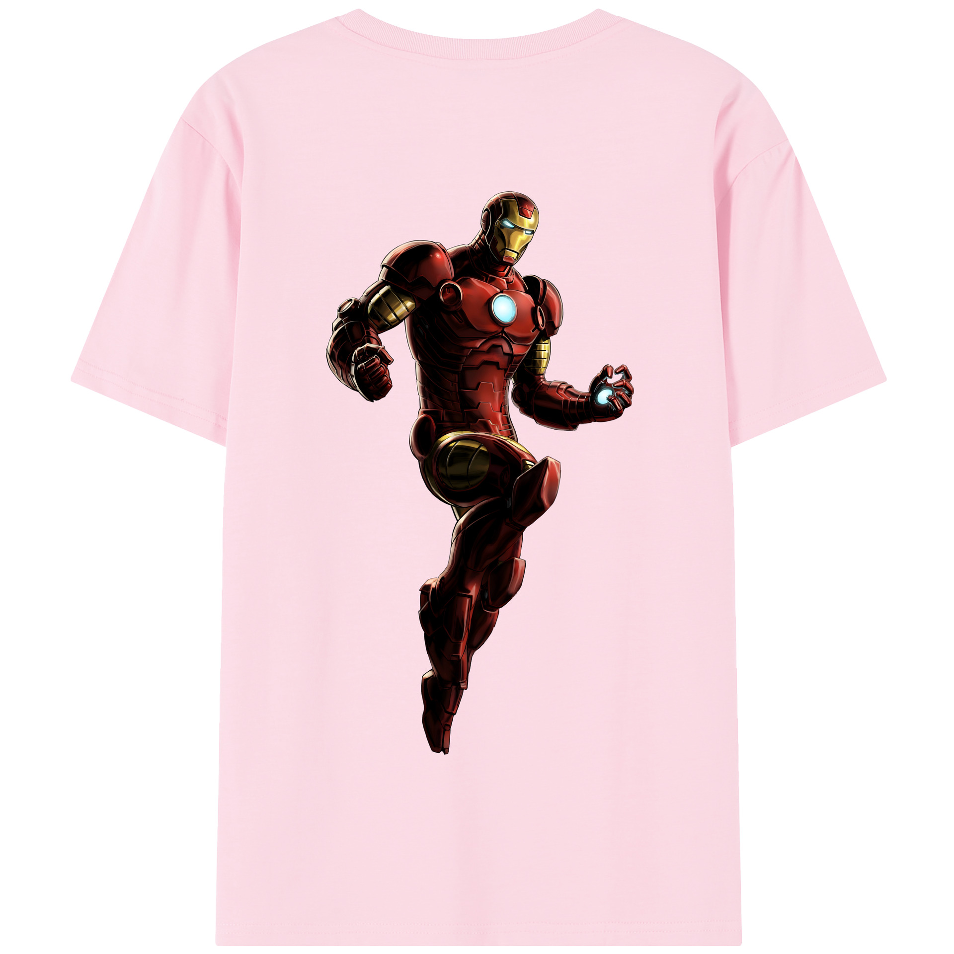 （画像用） アベンジャーズ The Avengers 綿100％半袖Tシャツ（背面プリント）