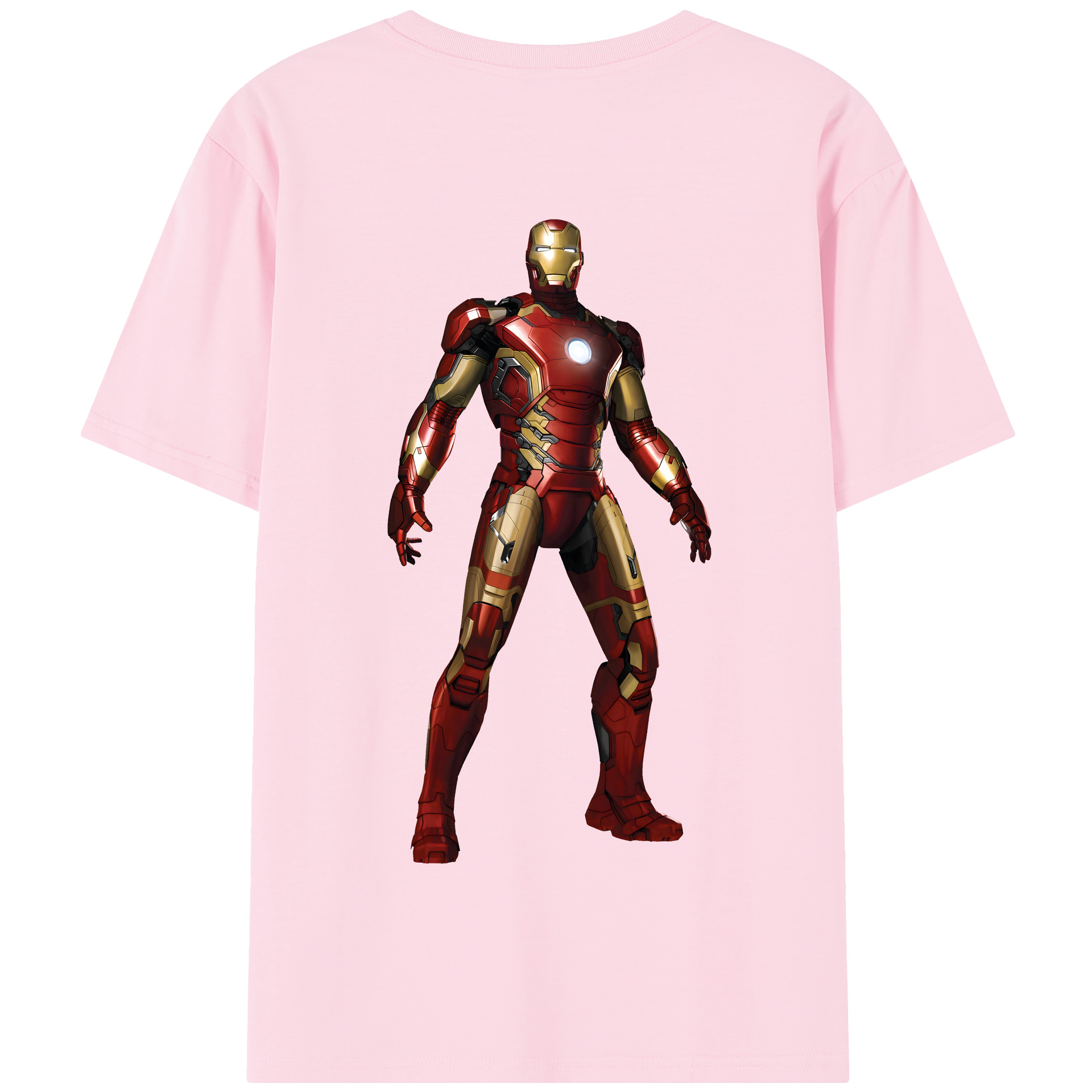 （画像用） アベンジャーズ The Avengers 綿100％半袖Tシャツ（背面プリント）