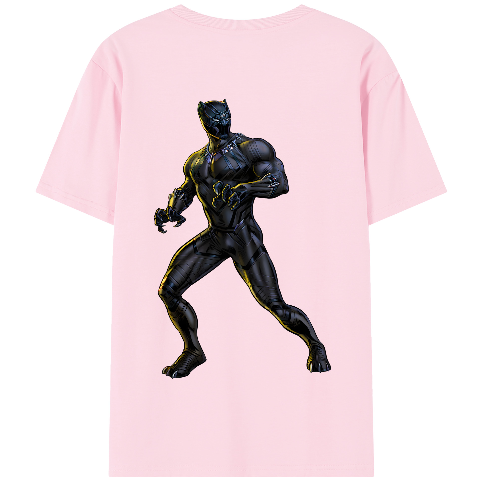 （画像用） アベンジャーズ The Avengers 綿100％半袖Tシャツ（背面プリント）
