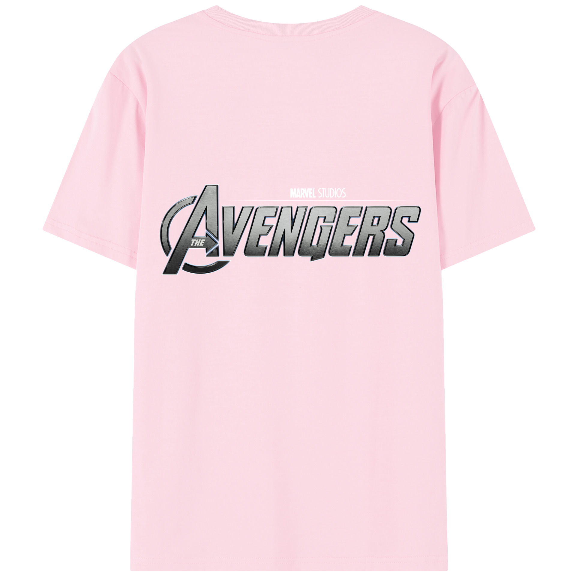（画像用） アベンジャーズ The Avengers 綿100％半袖Tシャツ（背面プリント）