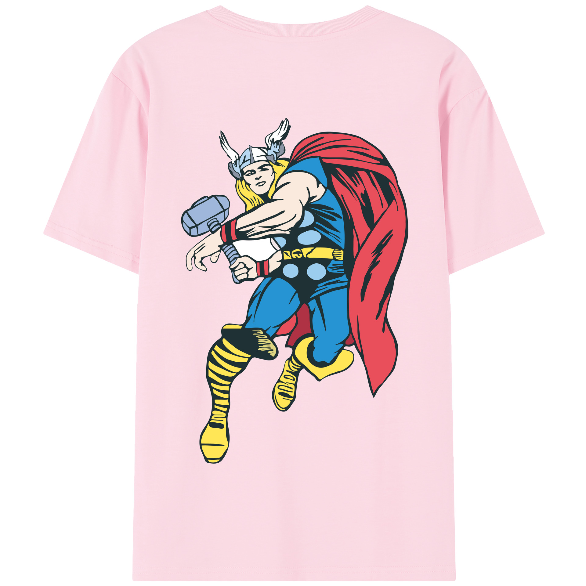 （画像用） アベンジャーズ The Avengers 綿100％半袖Tシャツ（背面プリント）