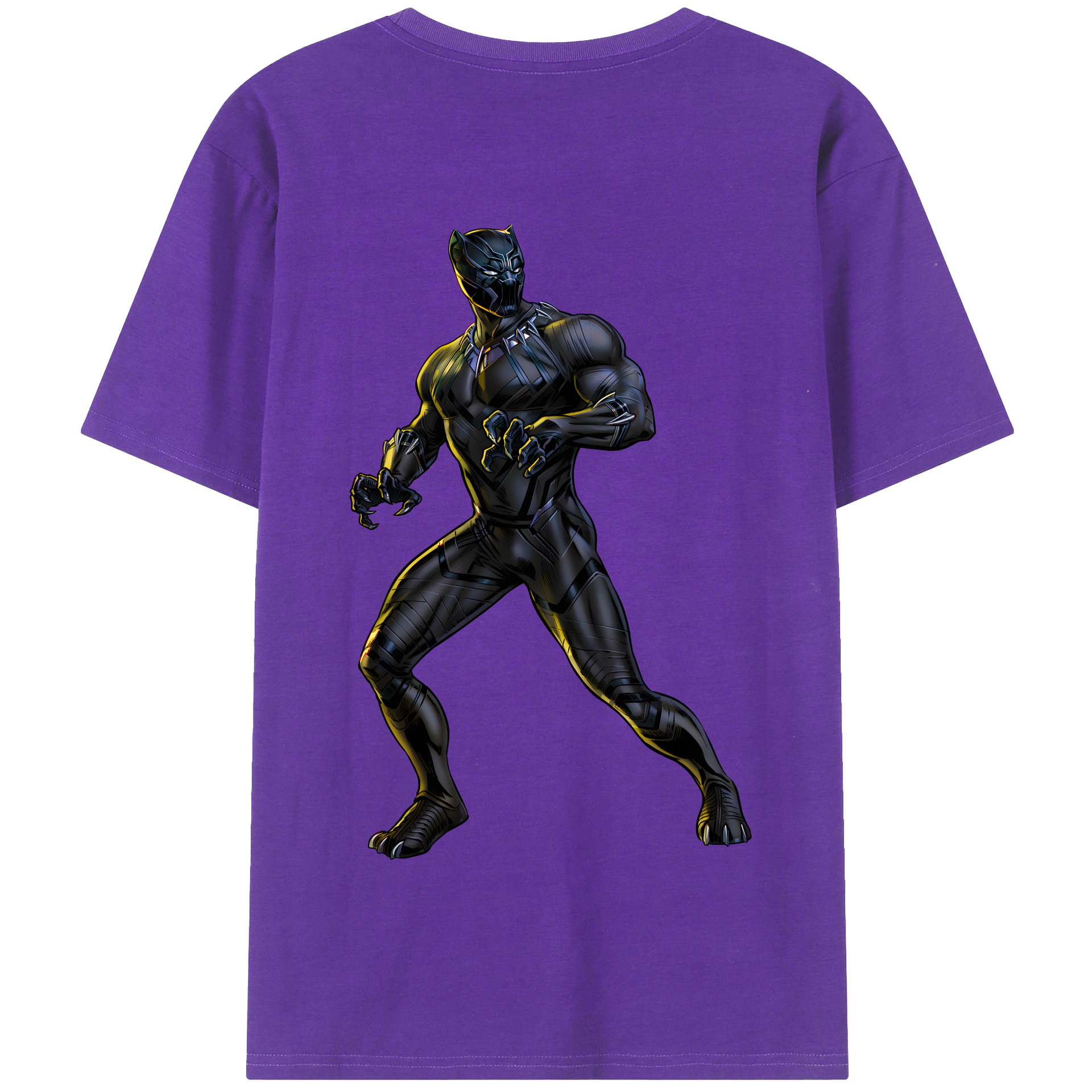（画像用） アベンジャーズ The Avengers 綿100％半袖Tシャツ（背面プリント）