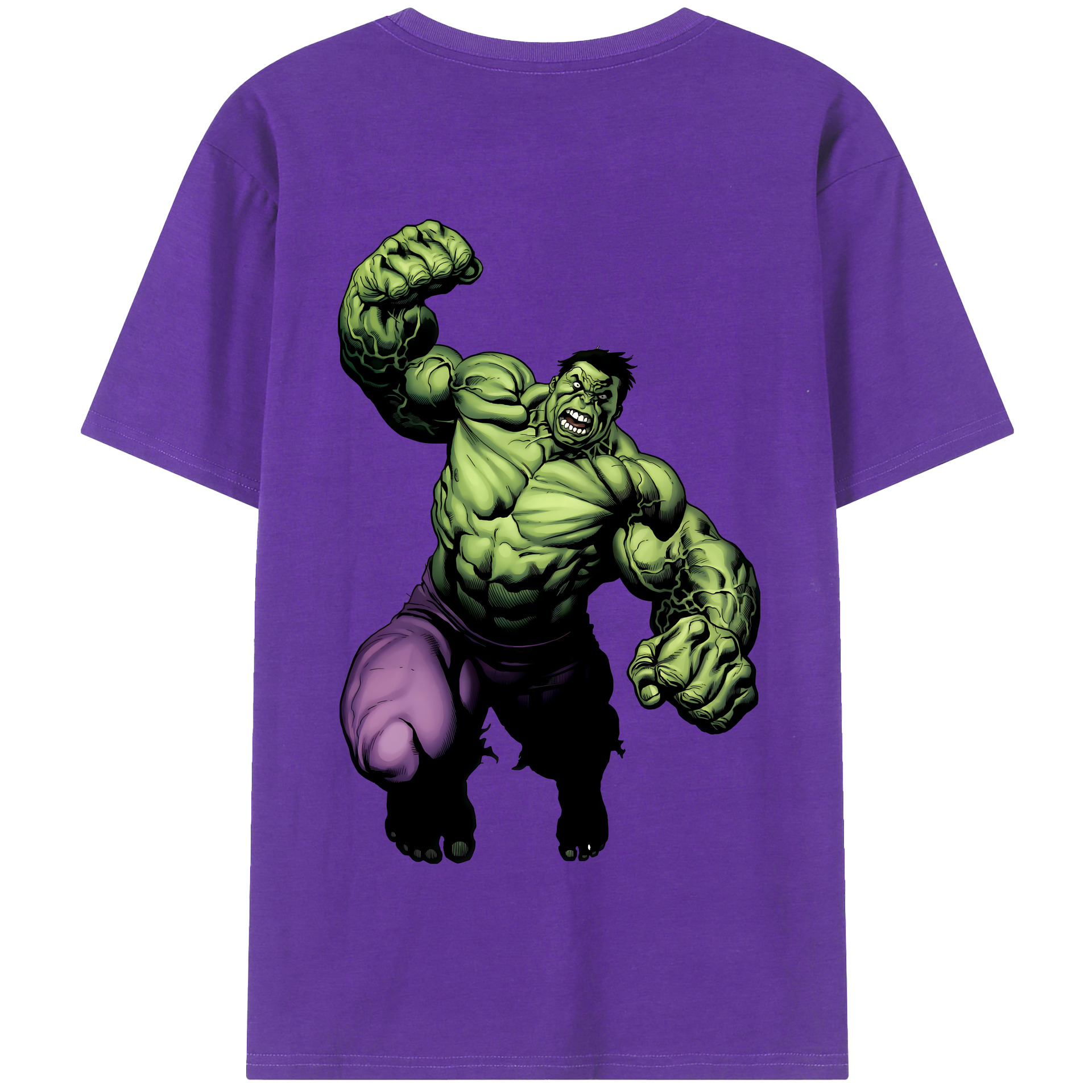 （画像用） アベンジャーズ The Avengers 綿100％半袖Tシャツ（背面プリント）