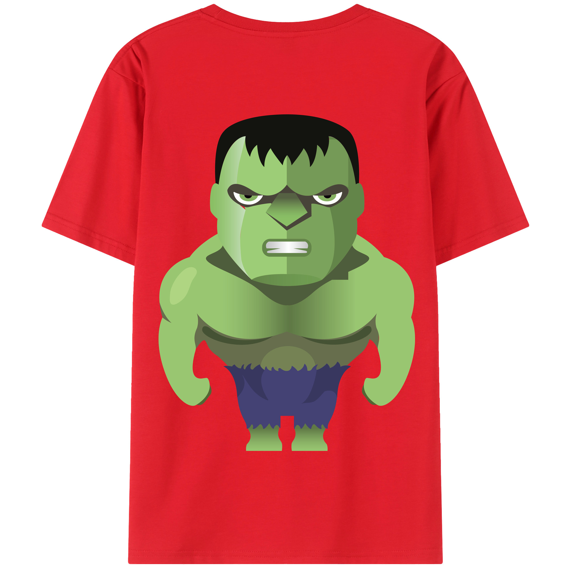 （画像用） アベンジャーズ The Avengers 綿100％半袖Tシャツ（背面プリント）