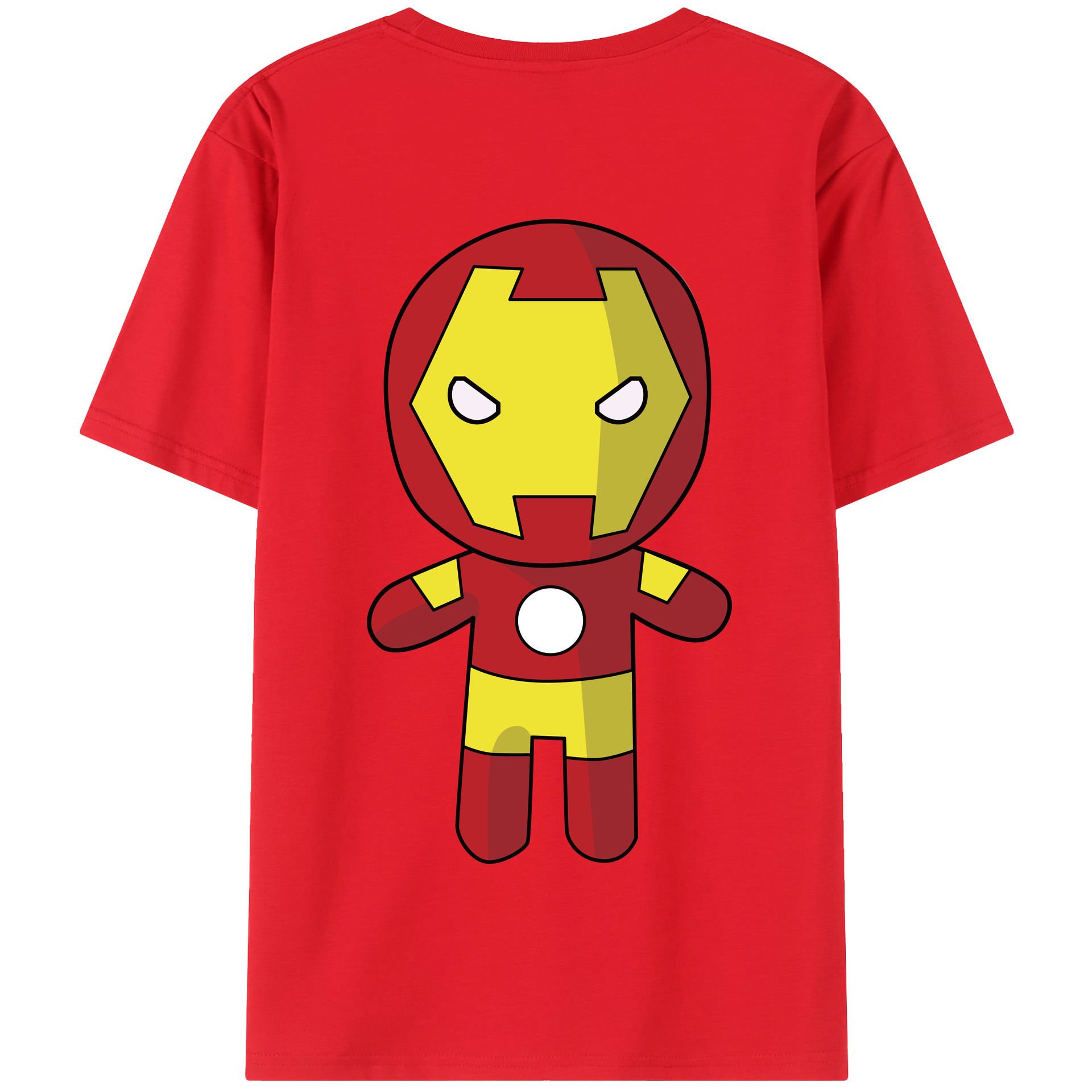 （画像用） アベンジャーズ The Avengers 綿100％半袖Tシャツ（背面プリント）