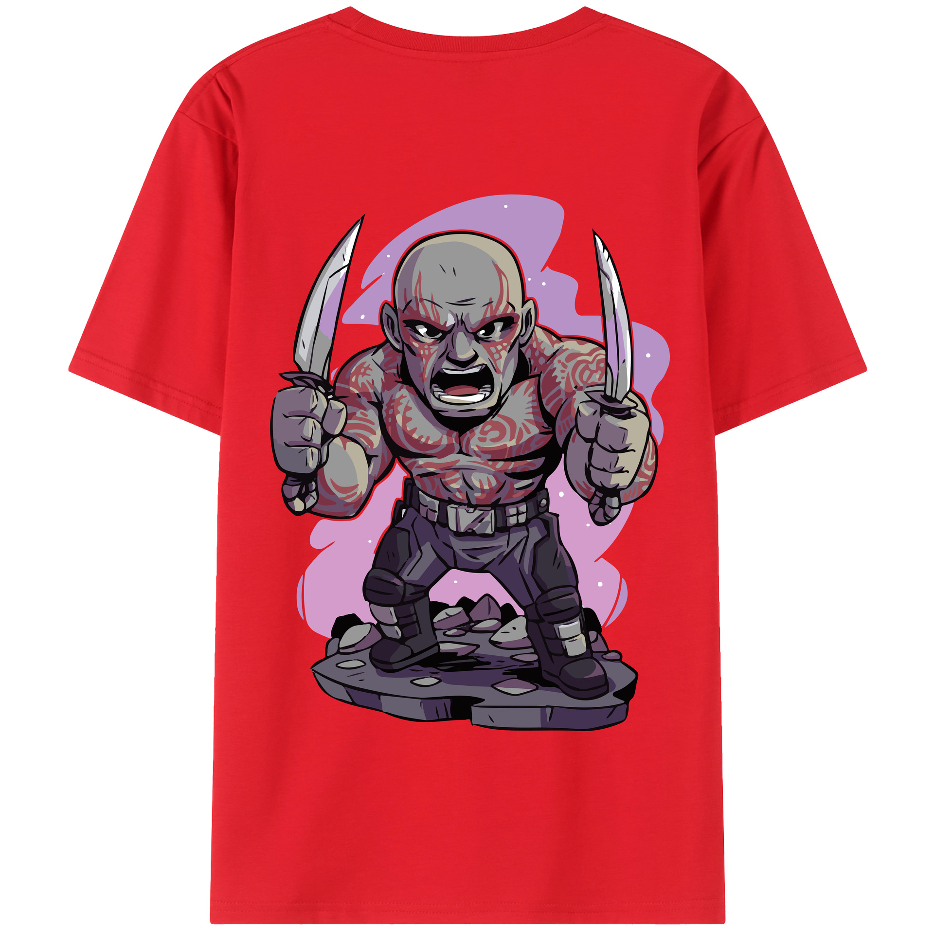 （画像用） アベンジャーズ The Avengers 綿100％半袖Tシャツ（背面プリント）