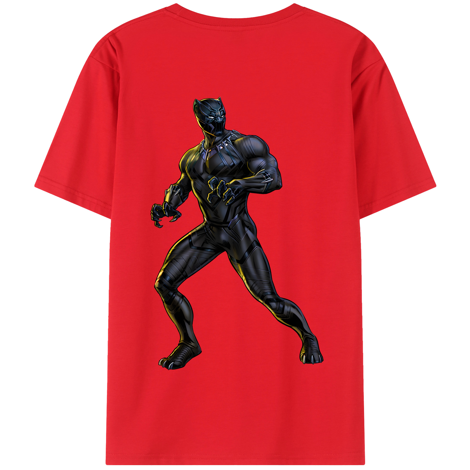（画像用） アベンジャーズ The Avengers 綿100％半袖Tシャツ（背面プリント）