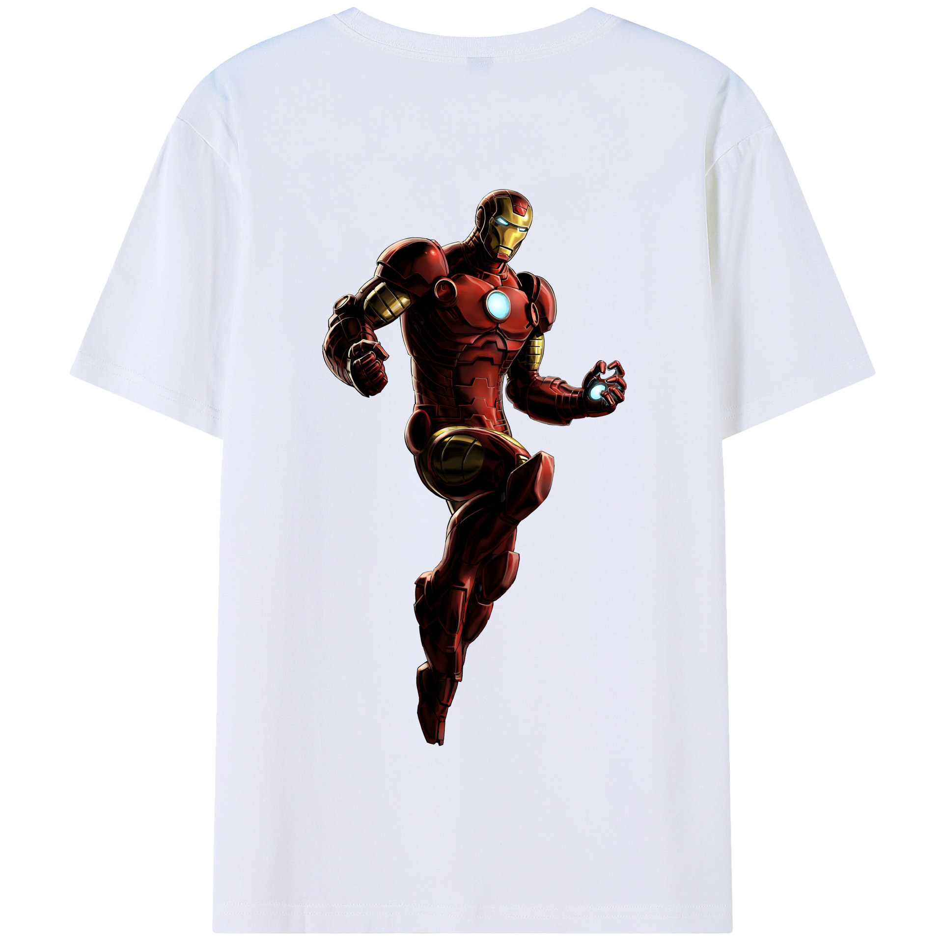 （画像用） アベンジャーズ The Avengers 綿100％半袖Tシャツ（背面プリント）