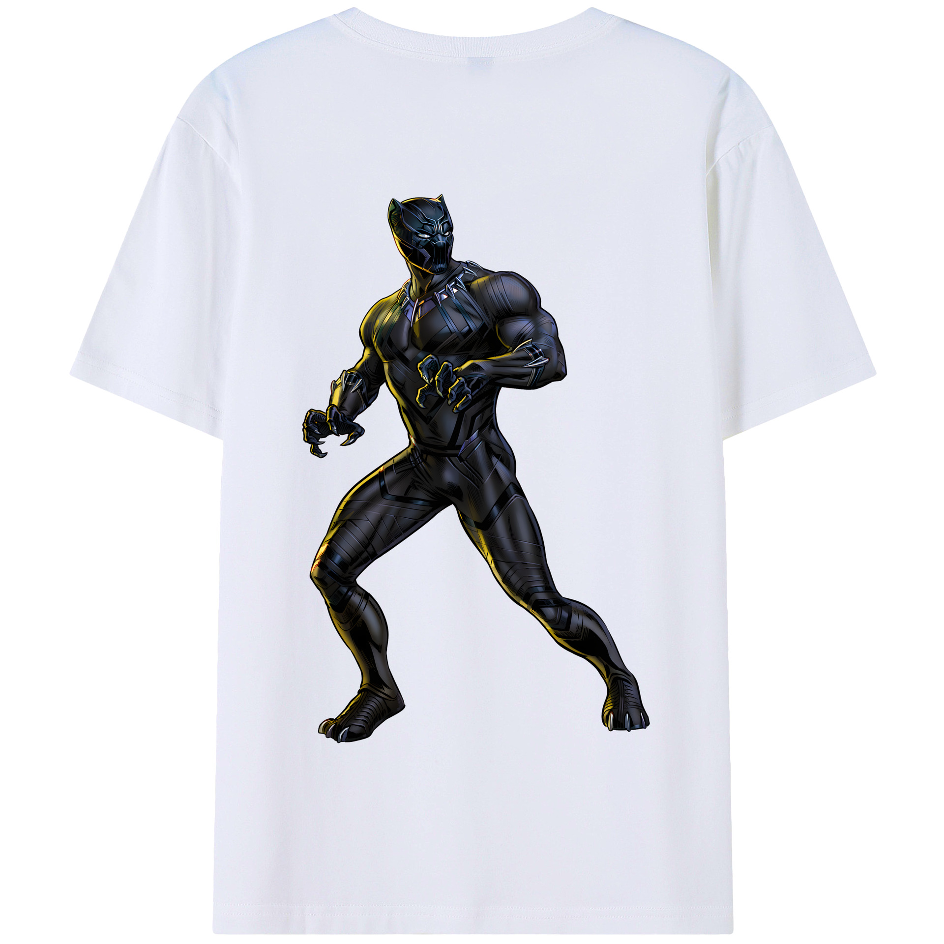 （画像用） アベンジャーズ The Avengers 綿100％半袖Tシャツ（背面プリント）