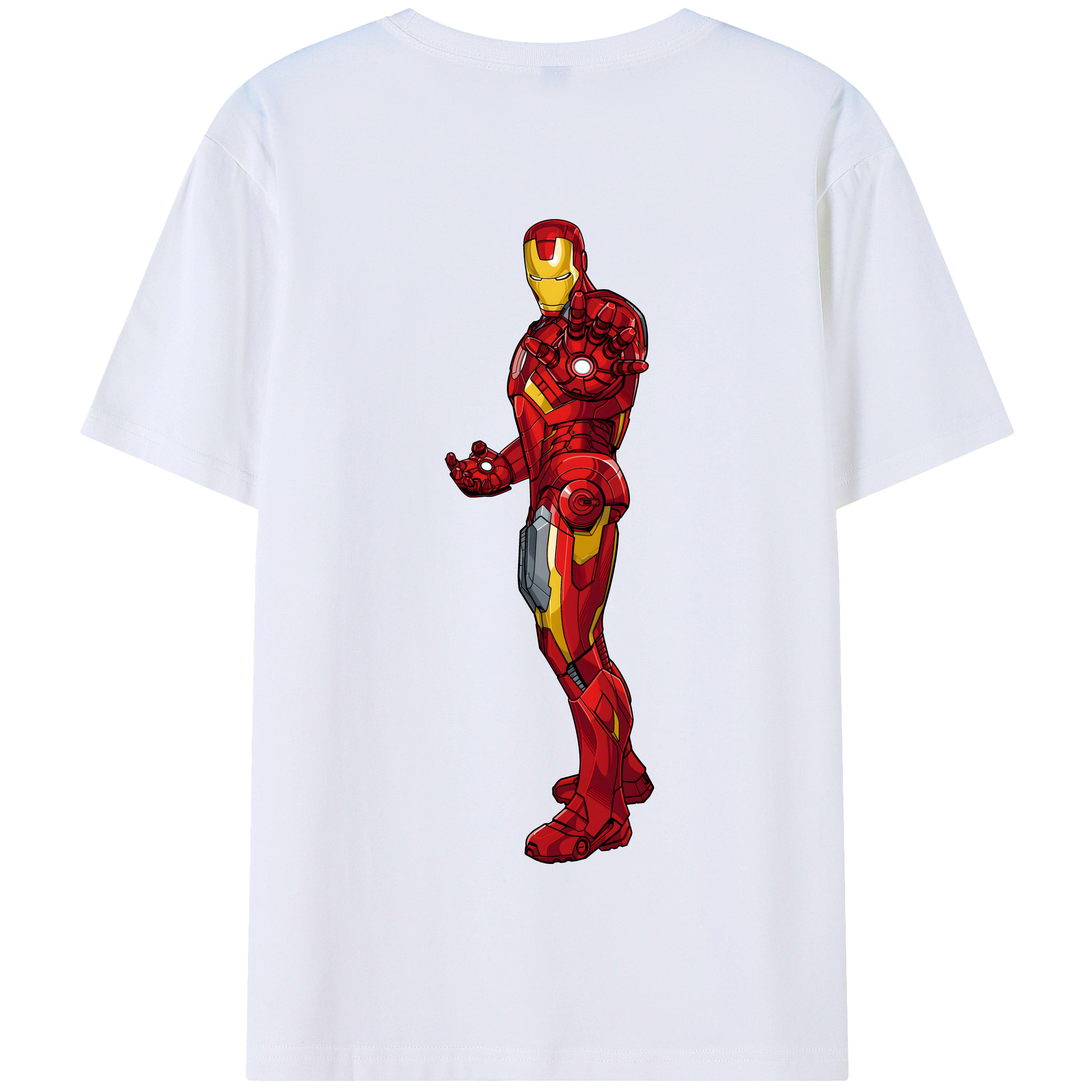 （画像用） アベンジャーズ The Avengers 綿100％半袖Tシャツ（背面プリント）