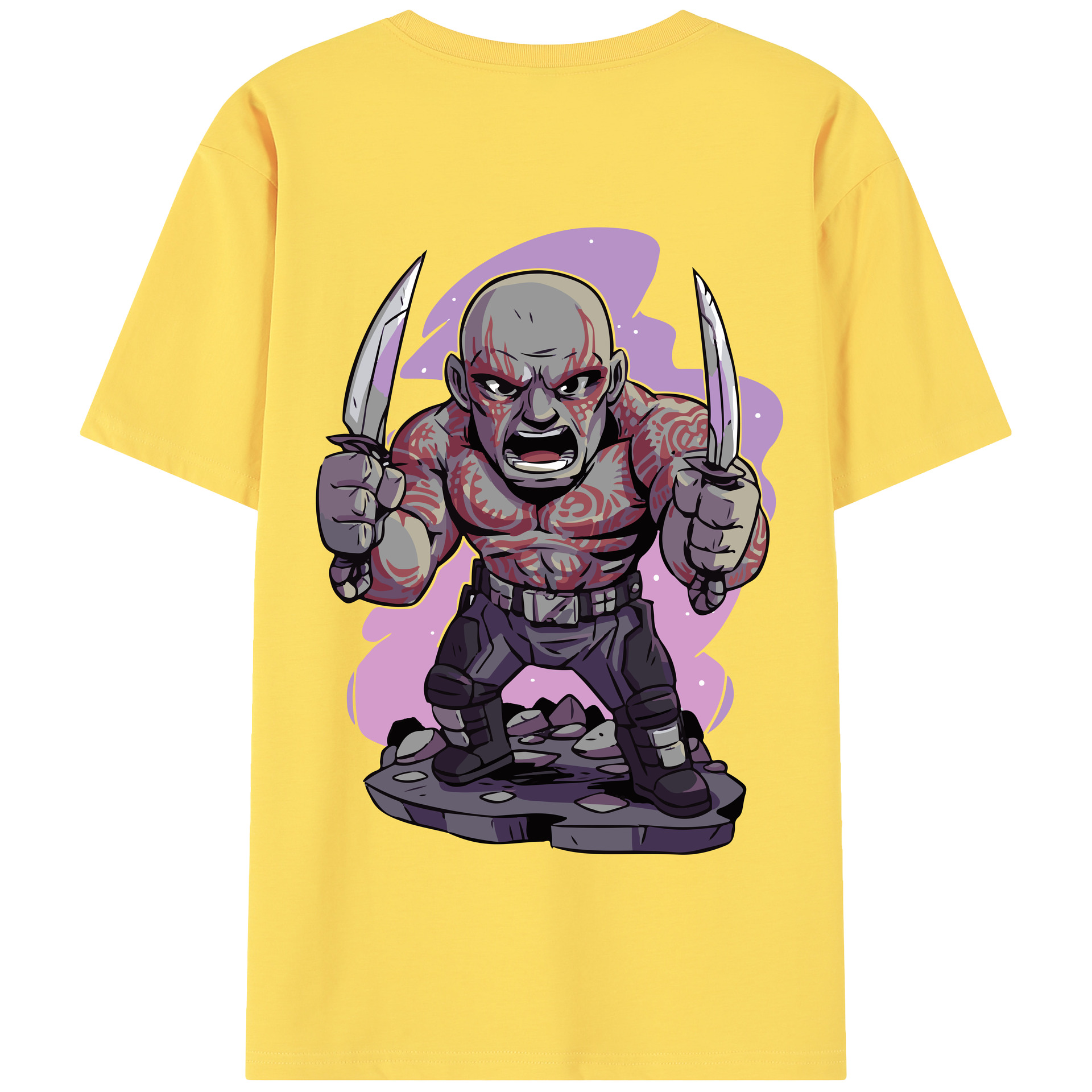 （画像用） アベンジャーズ The Avengers 綿100％半袖Tシャツ（背面プリント）