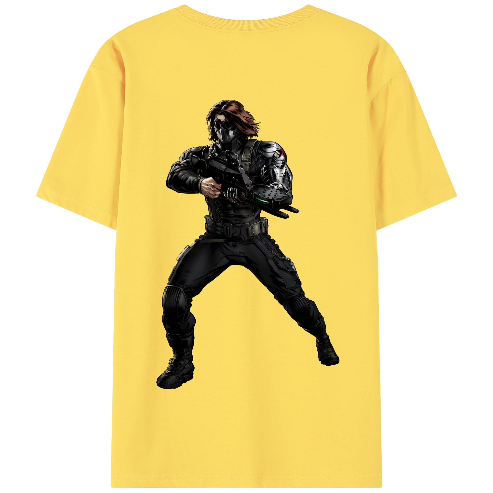 （画像用） アベンジャーズ The Avengers 綿100％半袖Tシャツ（背面プリント）