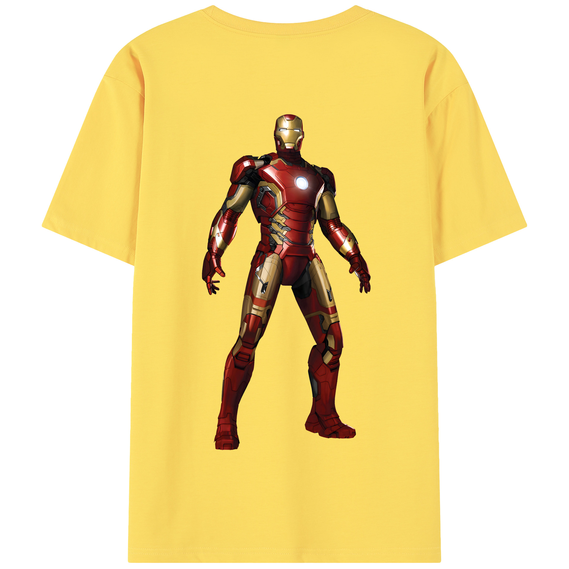 （画像用） アベンジャーズ The Avengers 綿100％半袖Tシャツ（背面プリント）