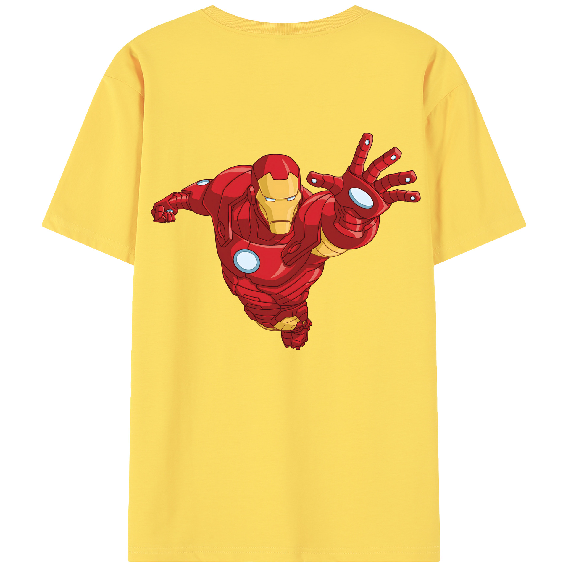 （画像用） アベンジャーズ The Avengers 綿100％半袖Tシャツ（背面プリント）
