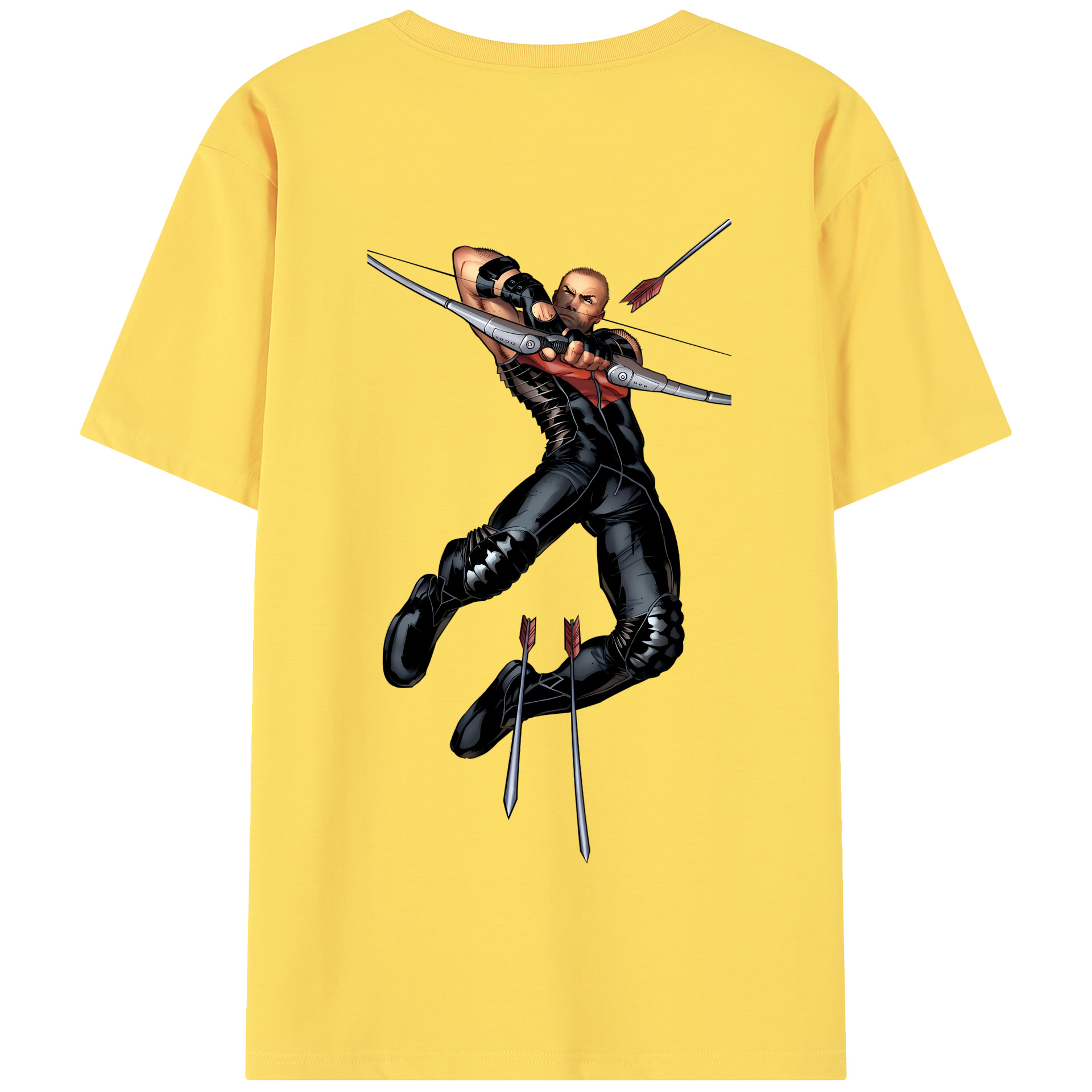 （画像用） アベンジャーズ The Avengers 綿100％半袖Tシャツ（背面プリント）