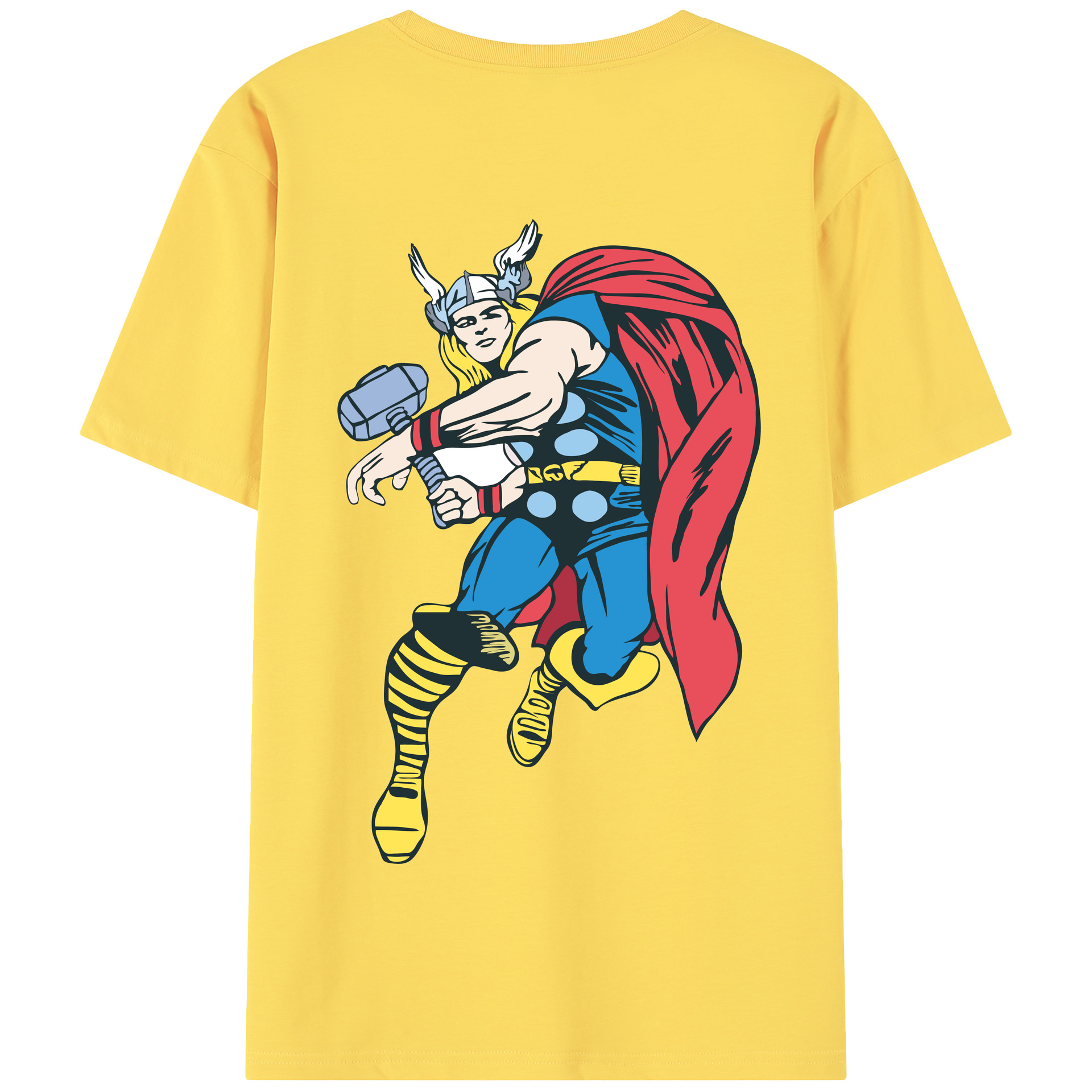 （画像用） アベンジャーズ The Avengers 綿100％半袖Tシャツ（背面プリント）