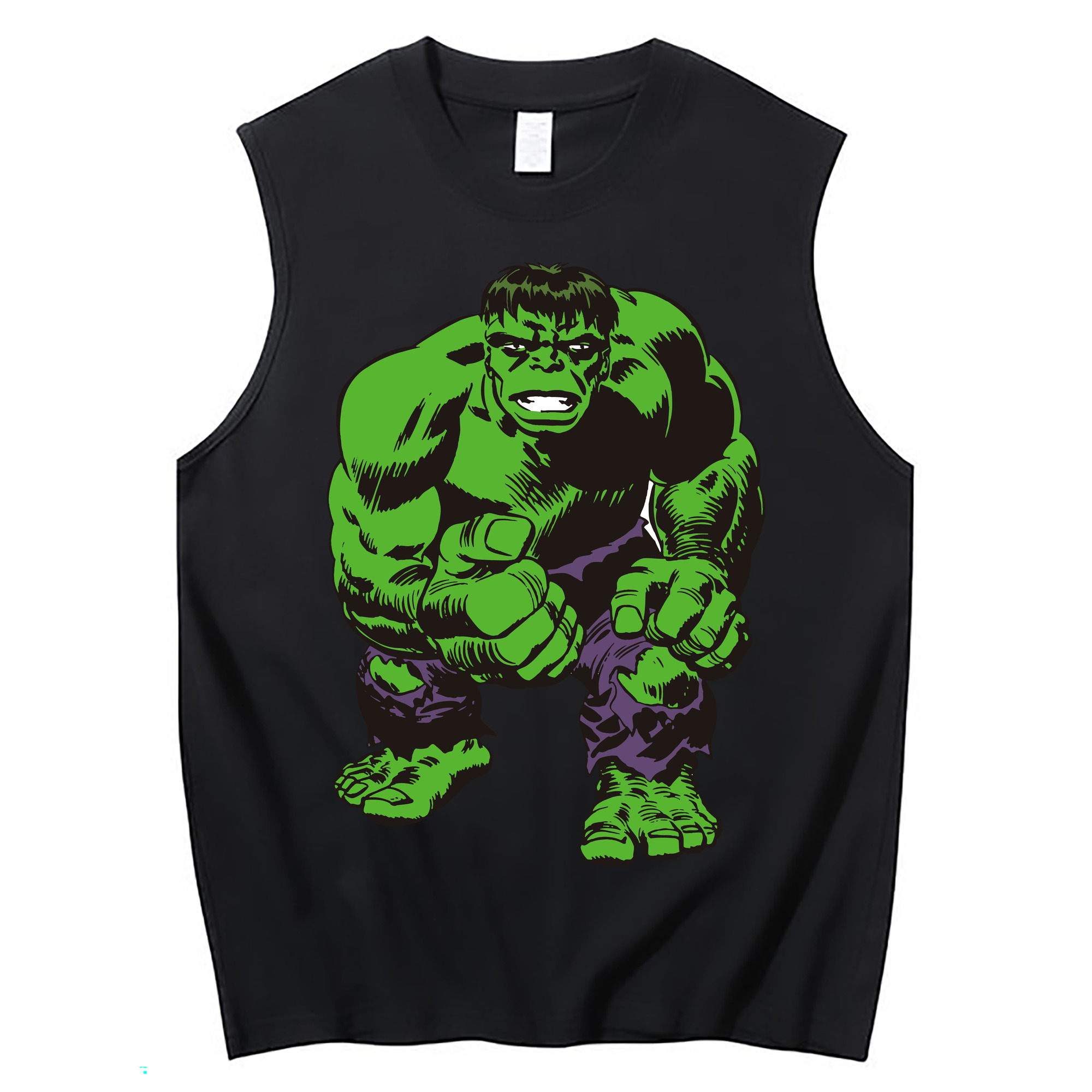 （画像用） アベンジャーズ The Avengers コットン100％タンクトップ（フロントプリント）