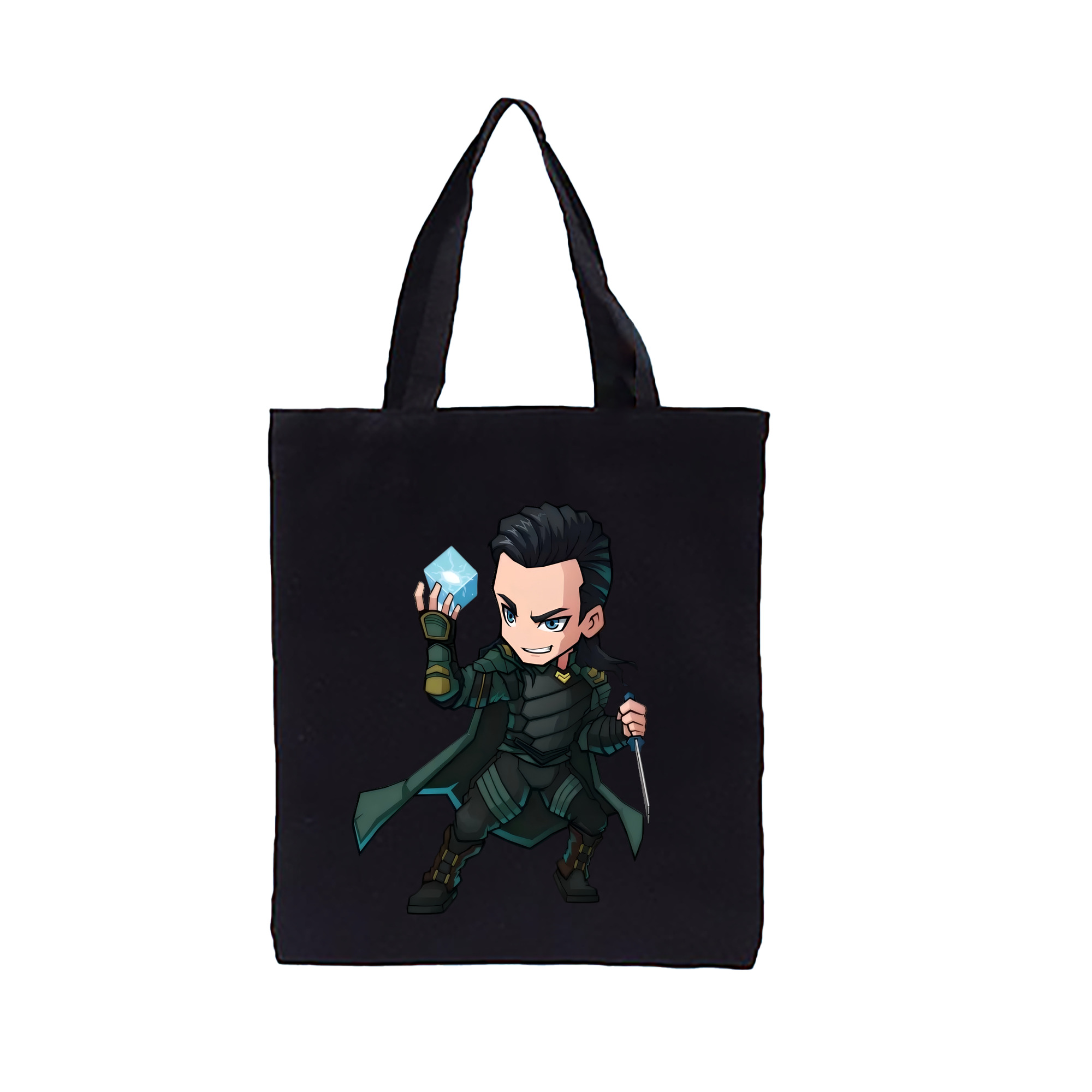 （画像用） アベンジャーズ The Avengers 縦型キャンバス生地手提げバッグ　トートバッグ