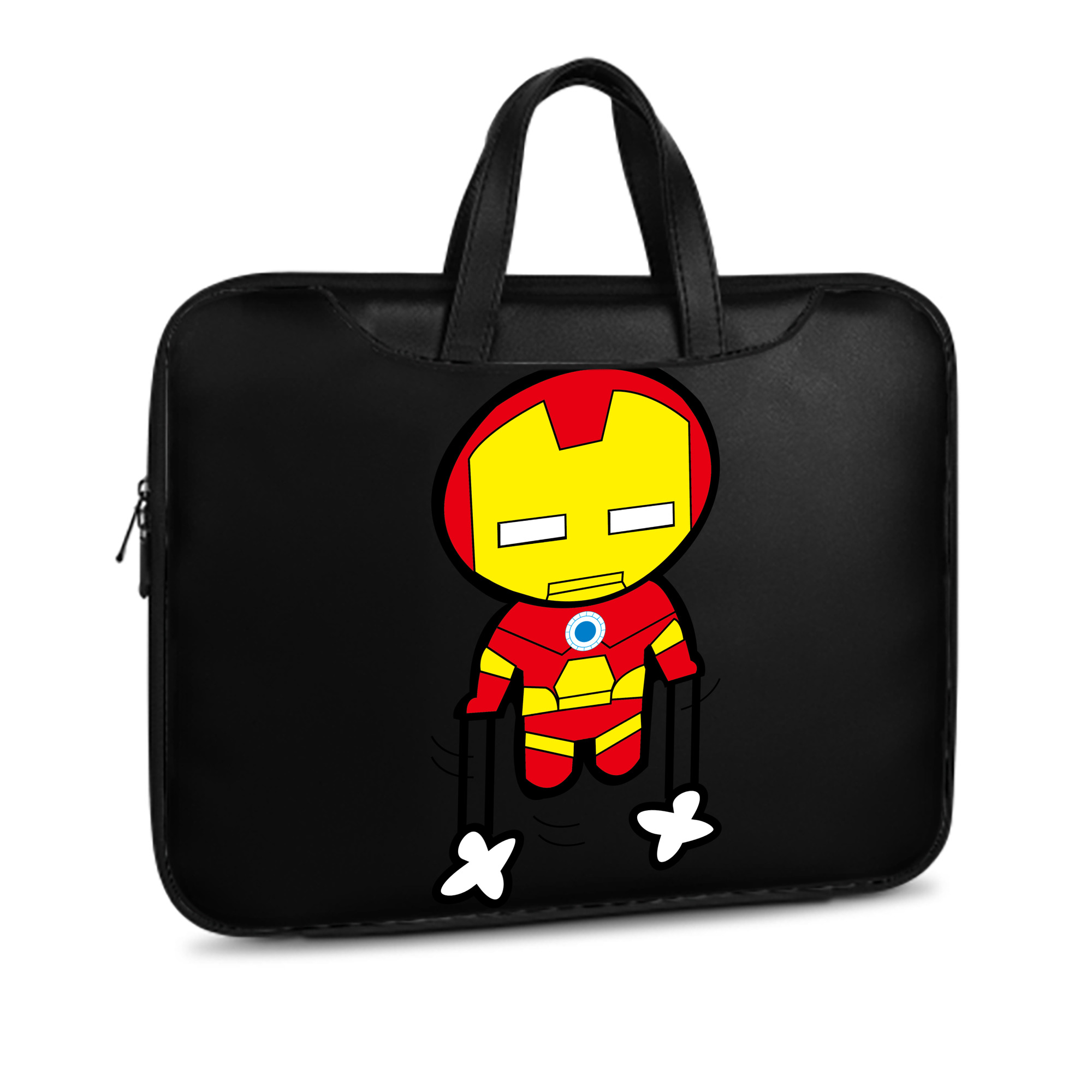 （画像用） アベンジャーズ The Avengers レザーラップトップバッグ　ノートパソコンケース